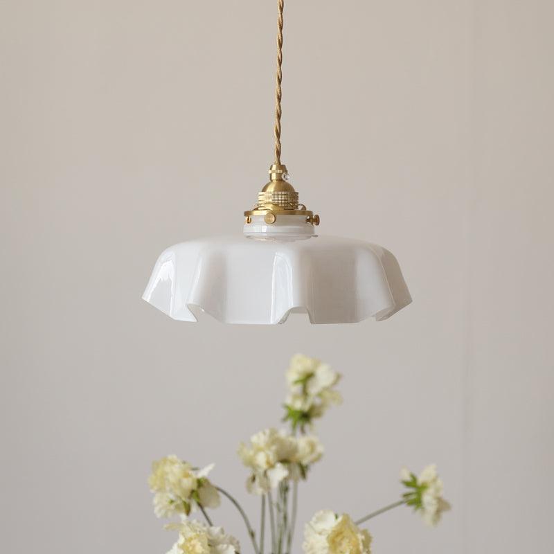 Fleurette Petal Glass Mini Pendant