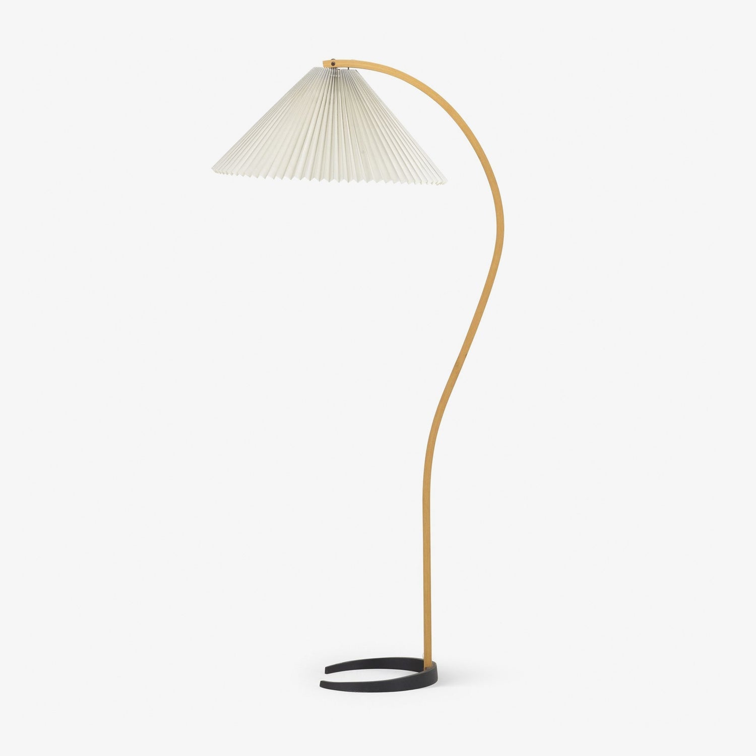 Halden Beechwood Dome Floor Lamp