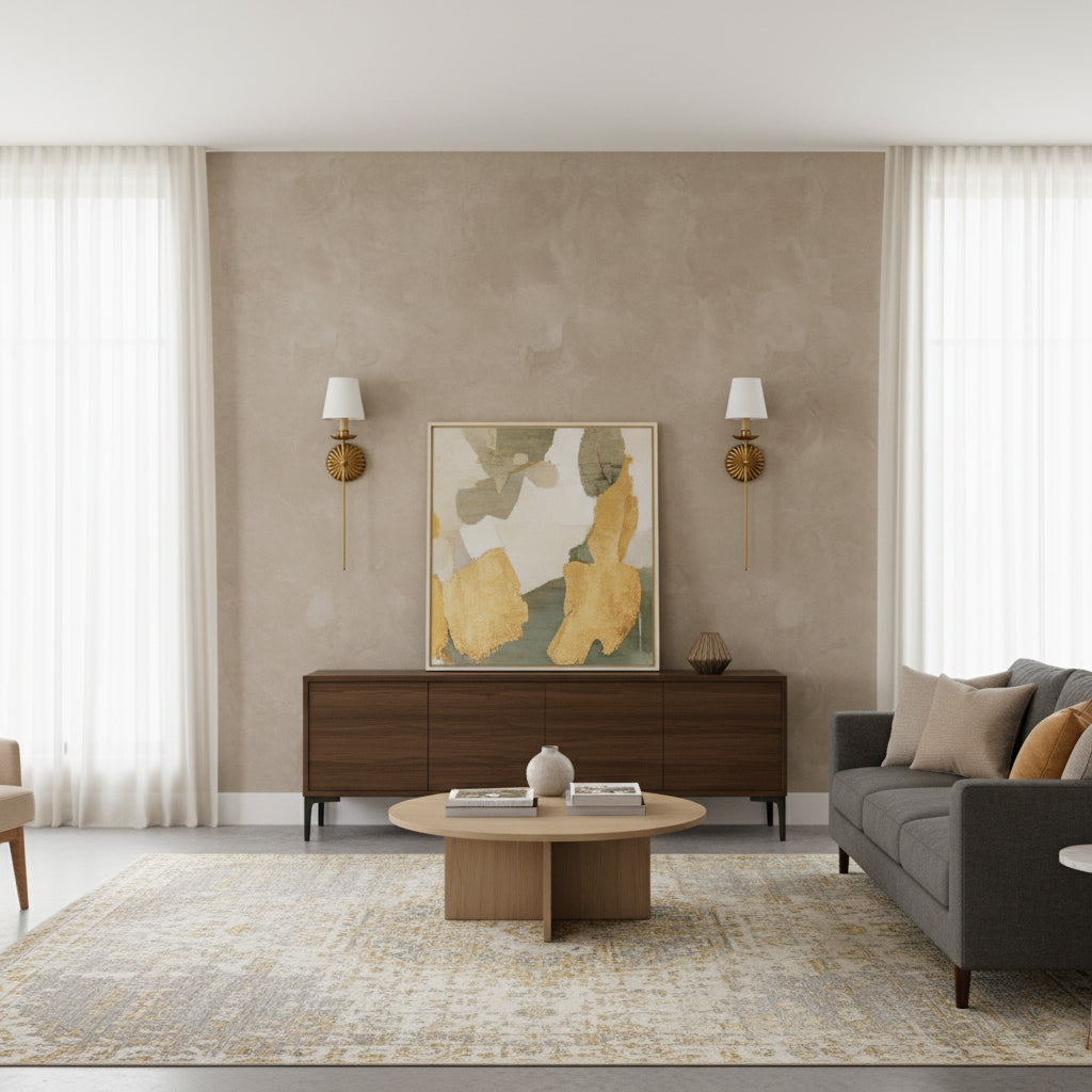 Odessa Gold Candle Sconce