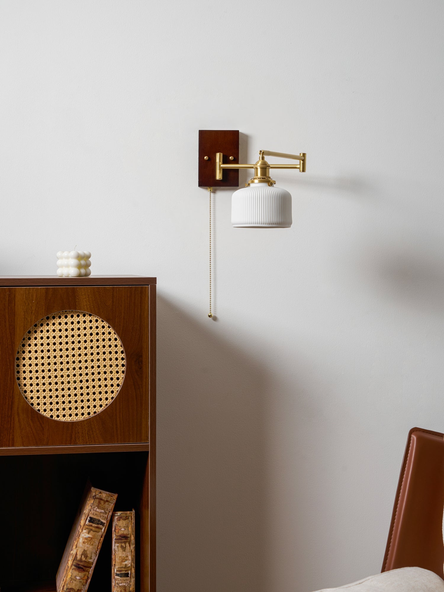 Terra Ceramic Geometry Sconce