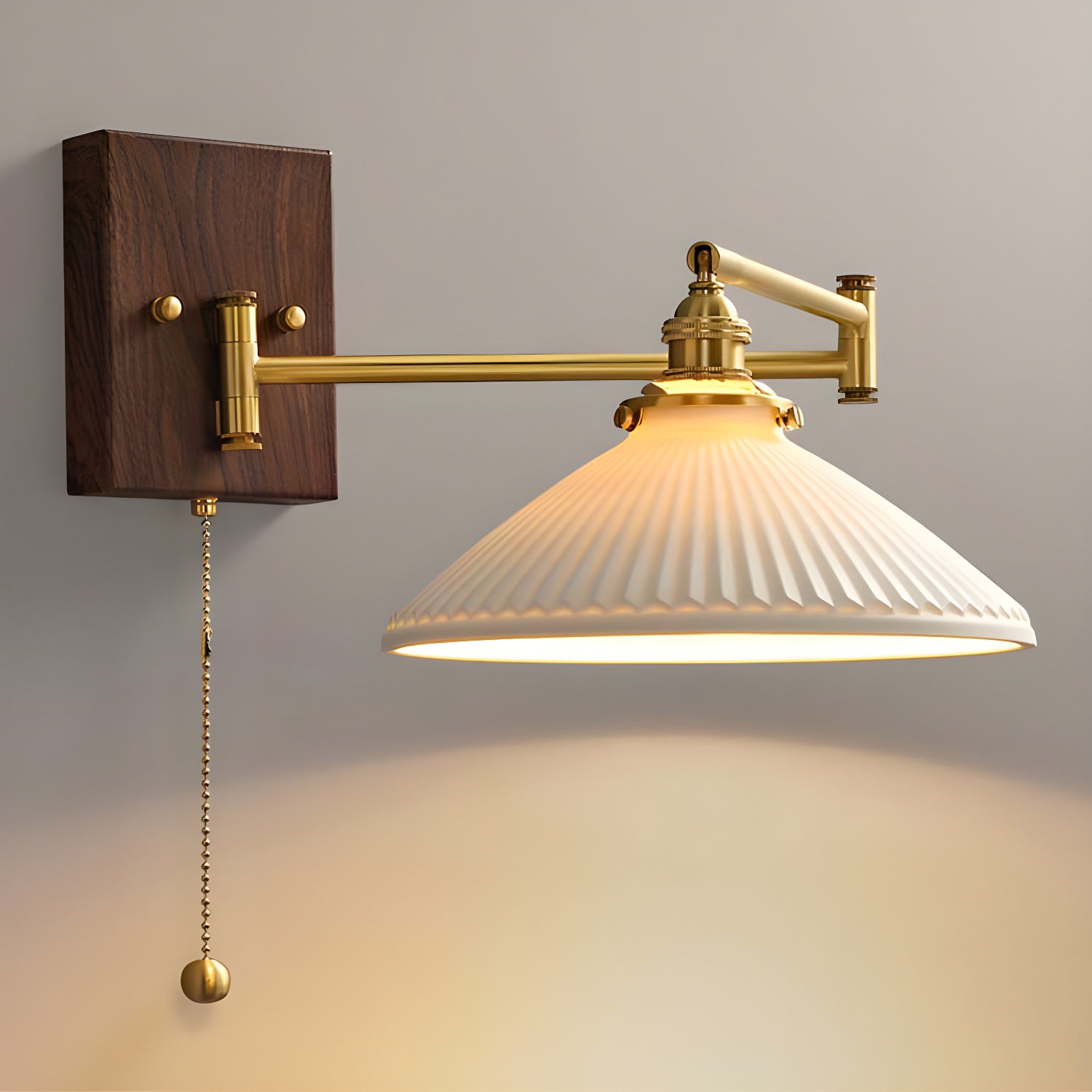 Terra Ceramic Geometry Sconce