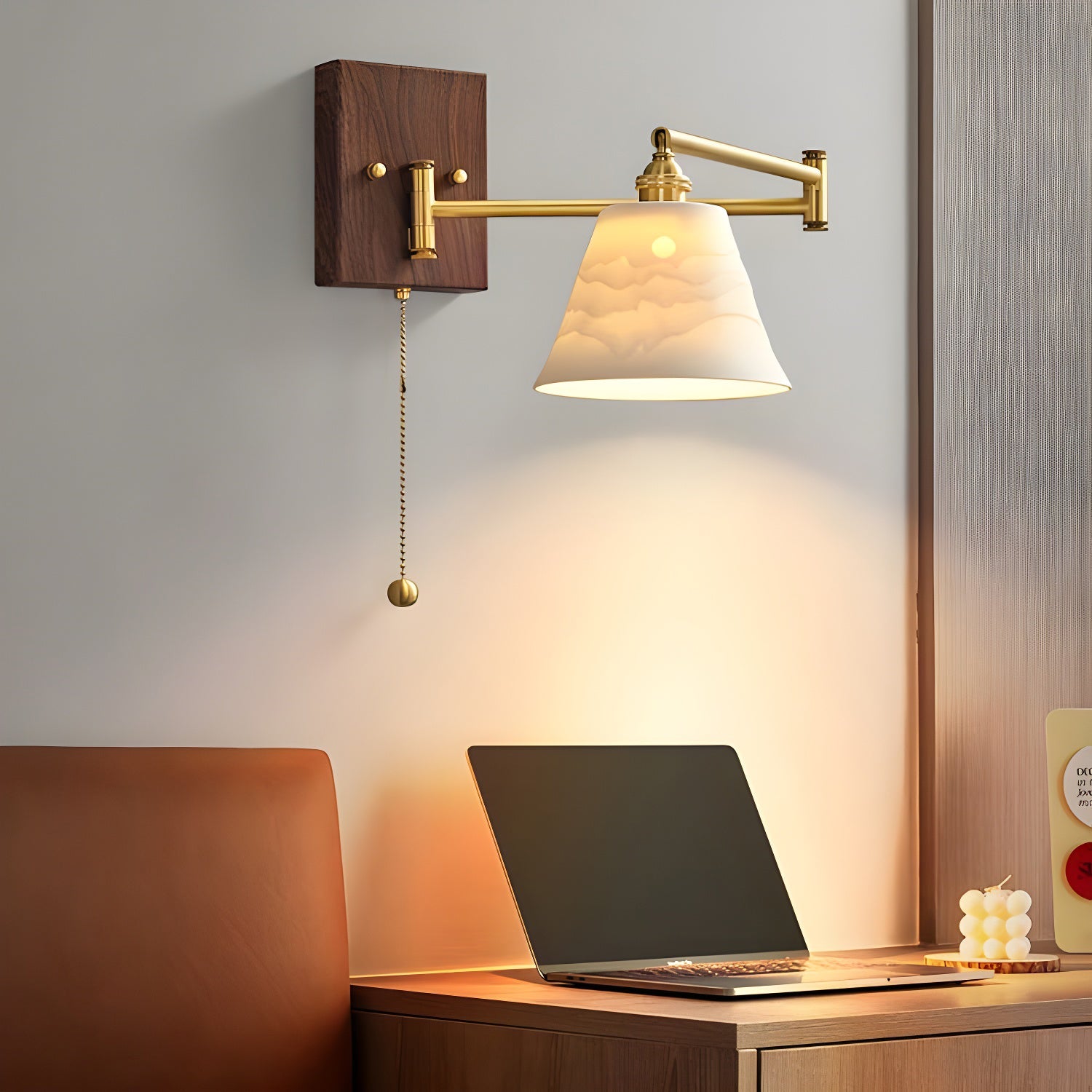 Terra Ceramic Geometry Sconce