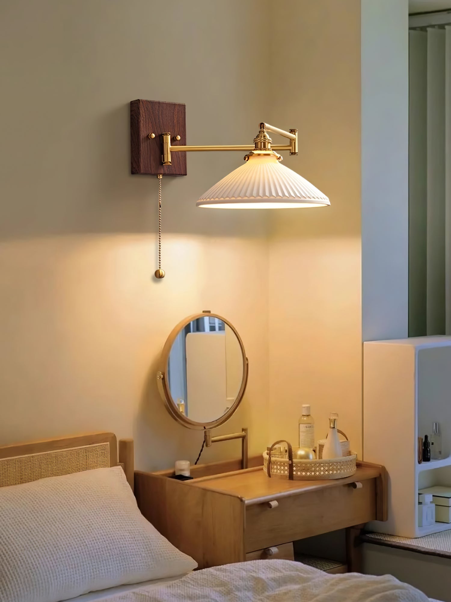 Terra Ceramic Geometry Sconce