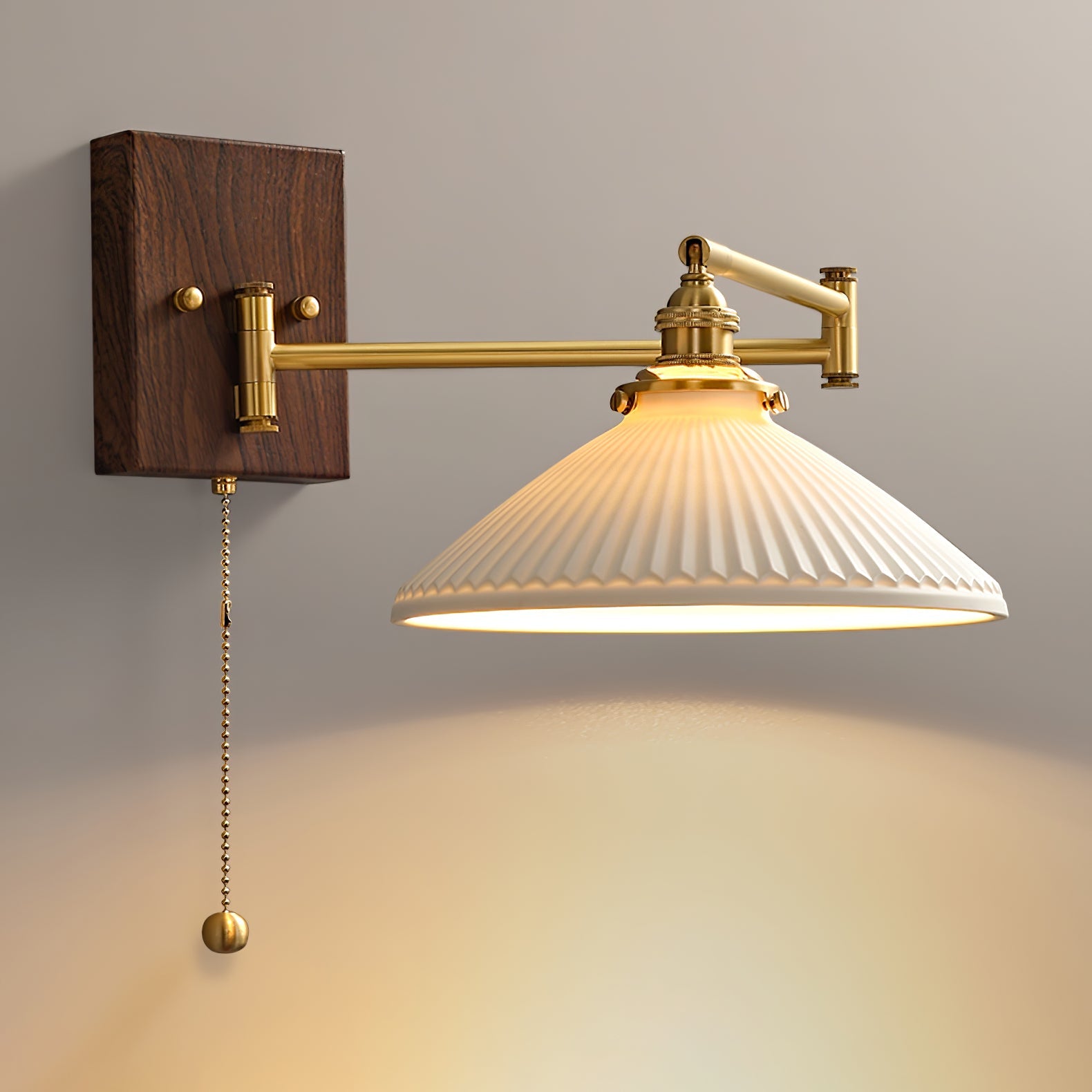 Terra Ceramic Geometry Sconce