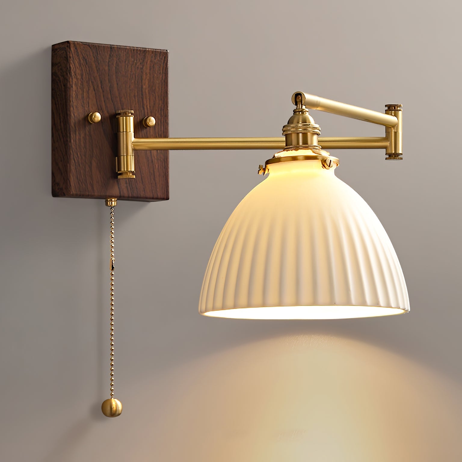 Terra Ceramic Geometry Sconce