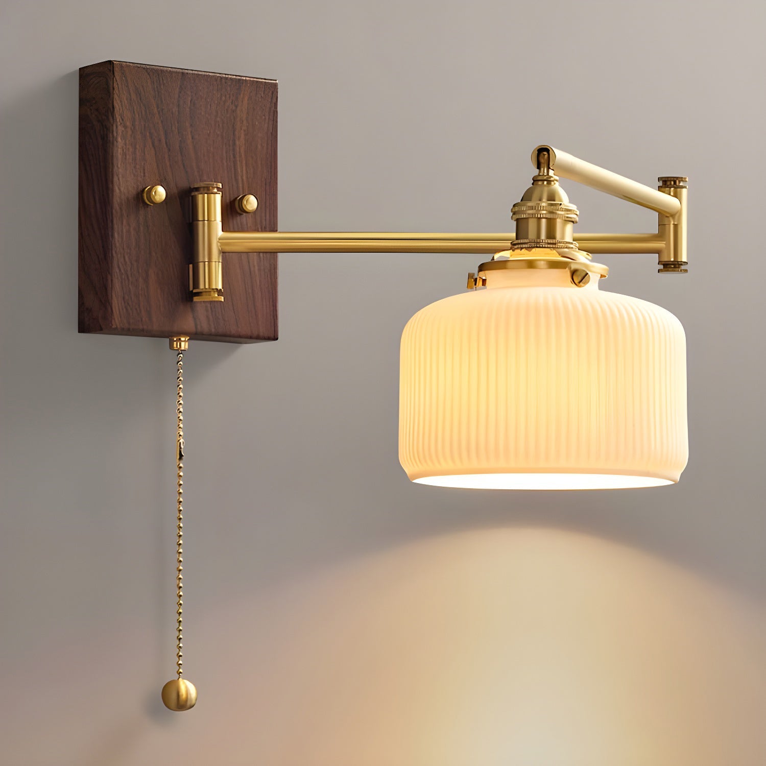 Terra Ceramic Geometry Sconce