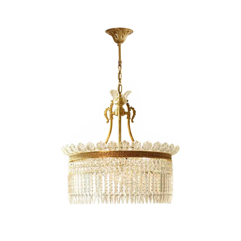Facette Brass & Crystal Chandelier