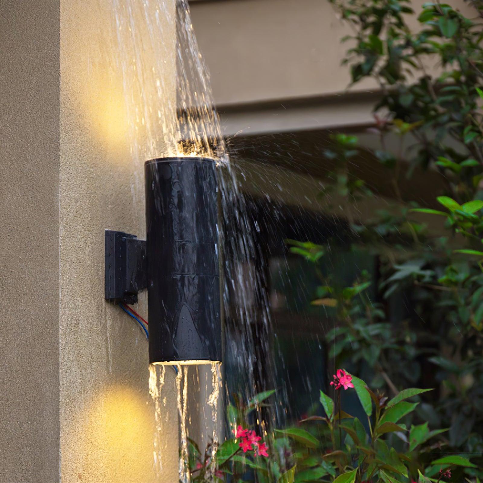 Up Down Cylinder Facade Sconce