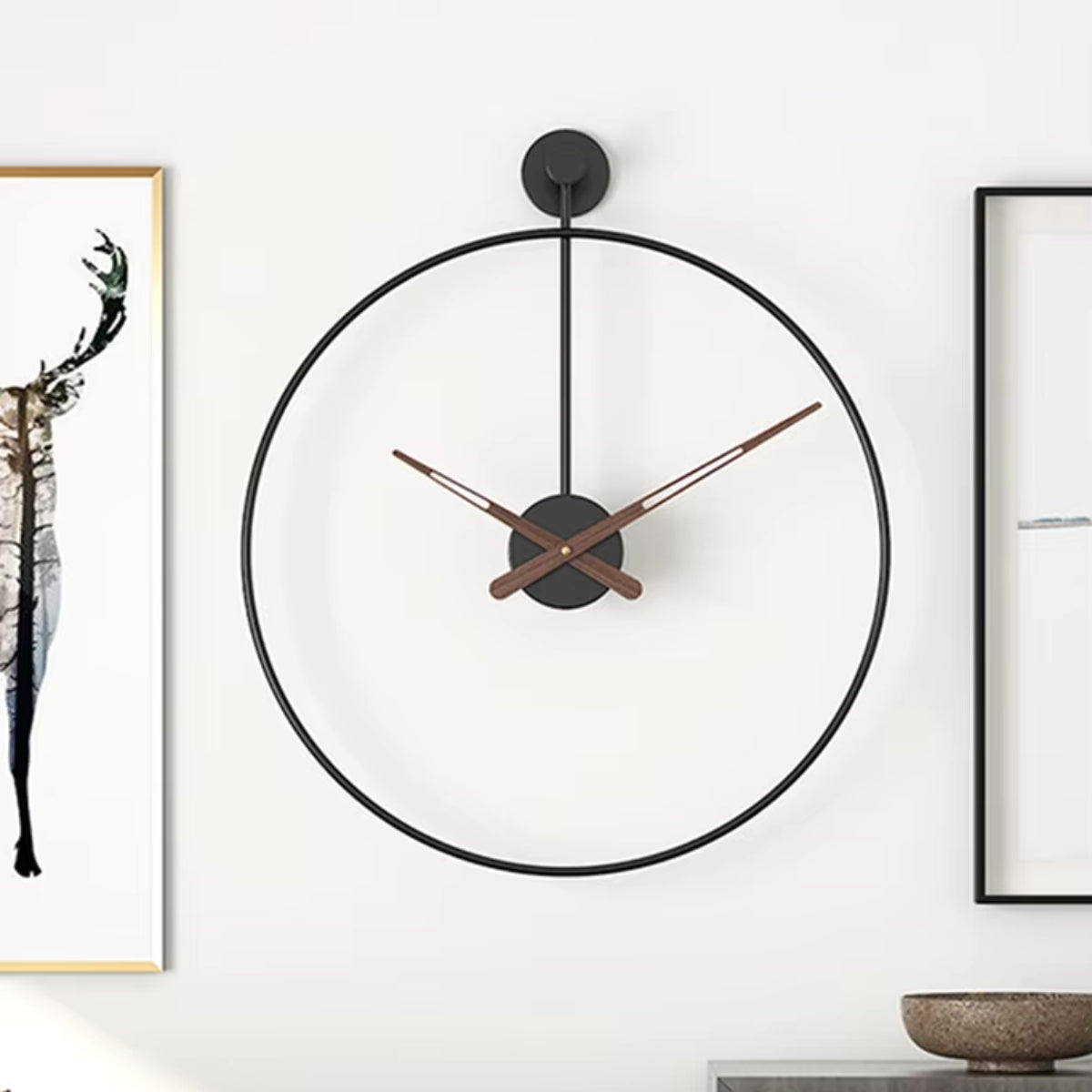 16-Inch Minimalist Wall Clock