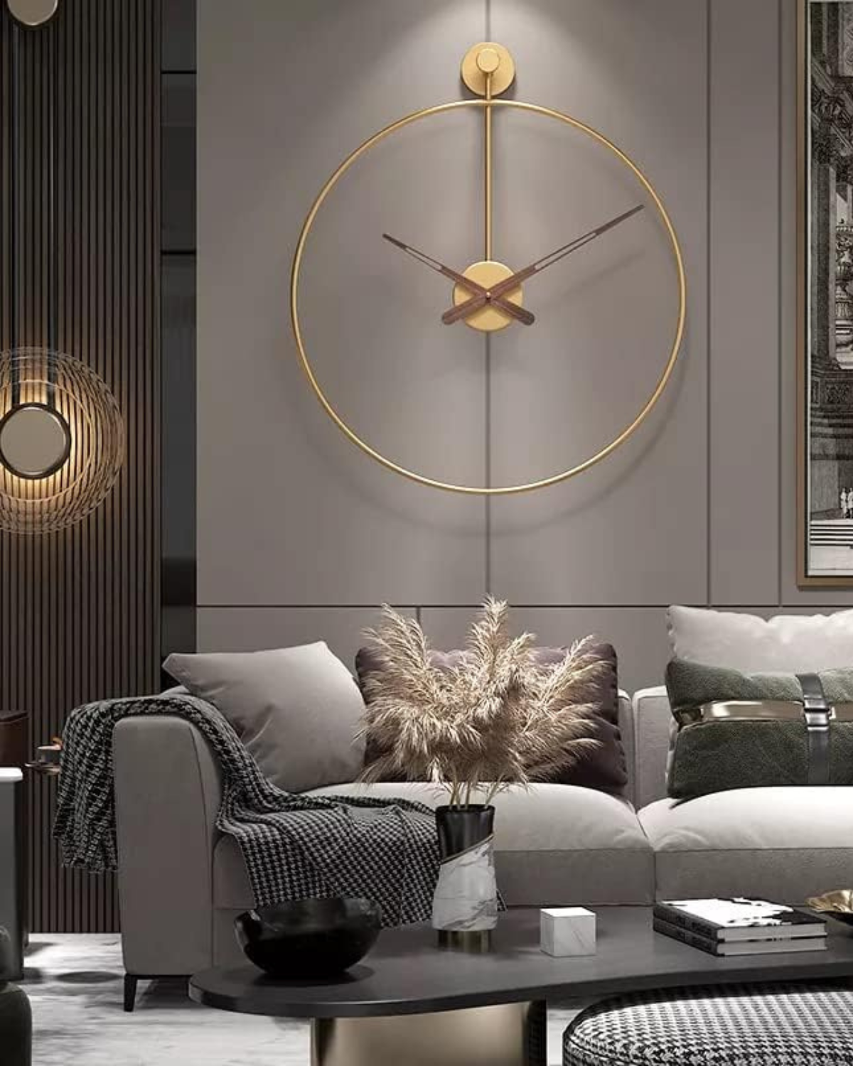 16-Inch Minimalist Wall Clock