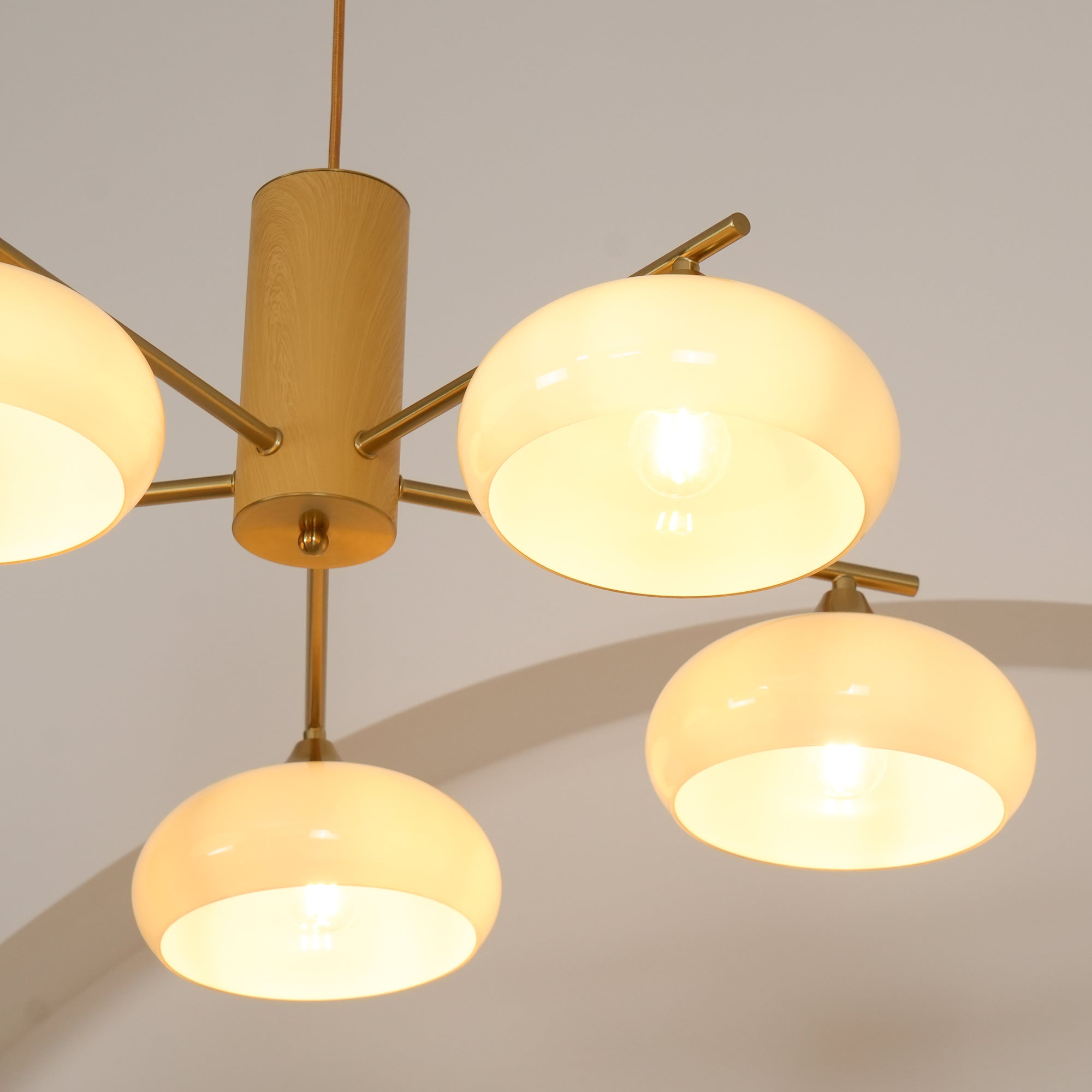 Persimmon Oval Chandelier