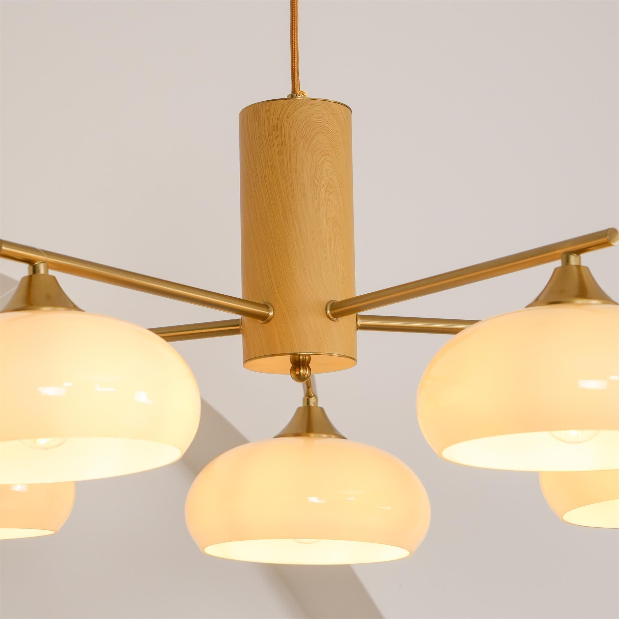 Persimmon Oval Chandelier