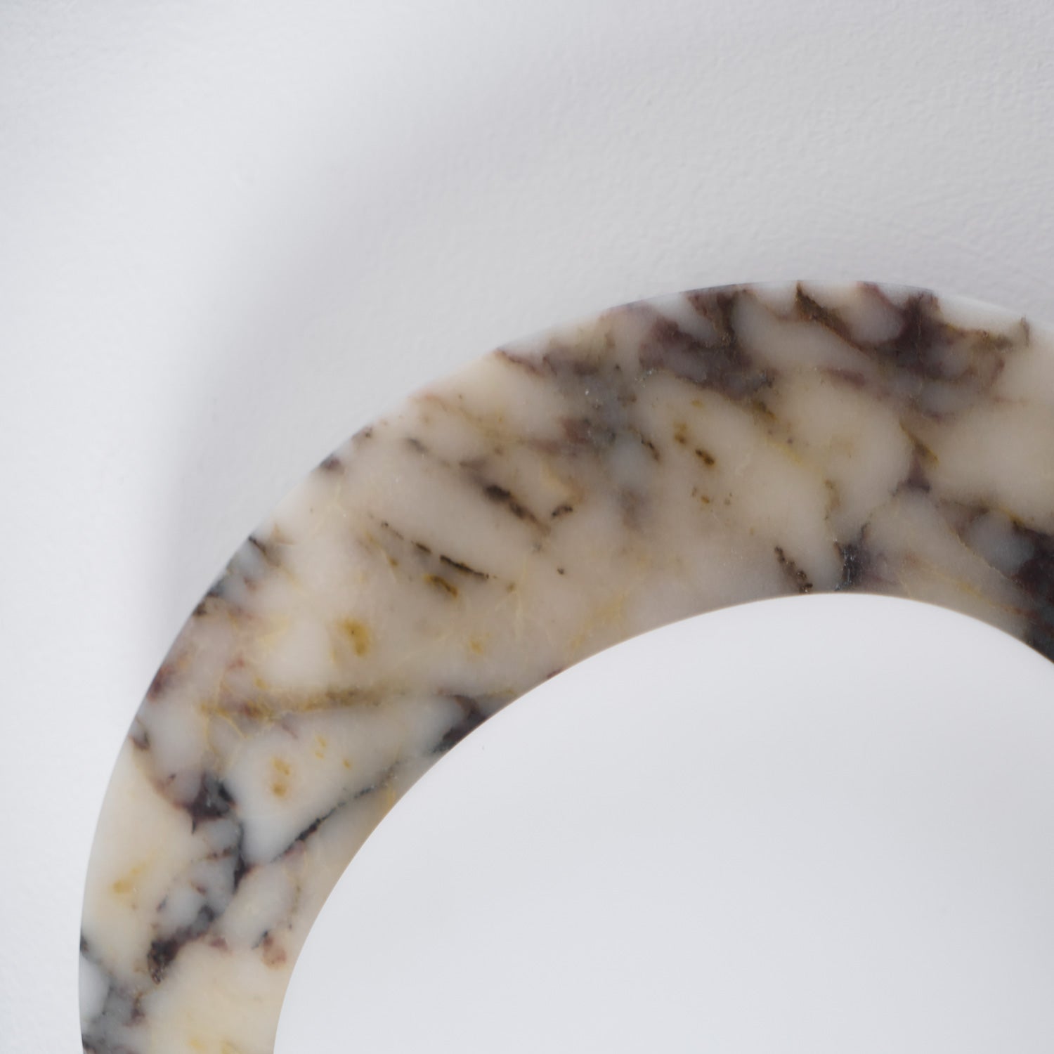 Selene Marble Oval Flush Mount