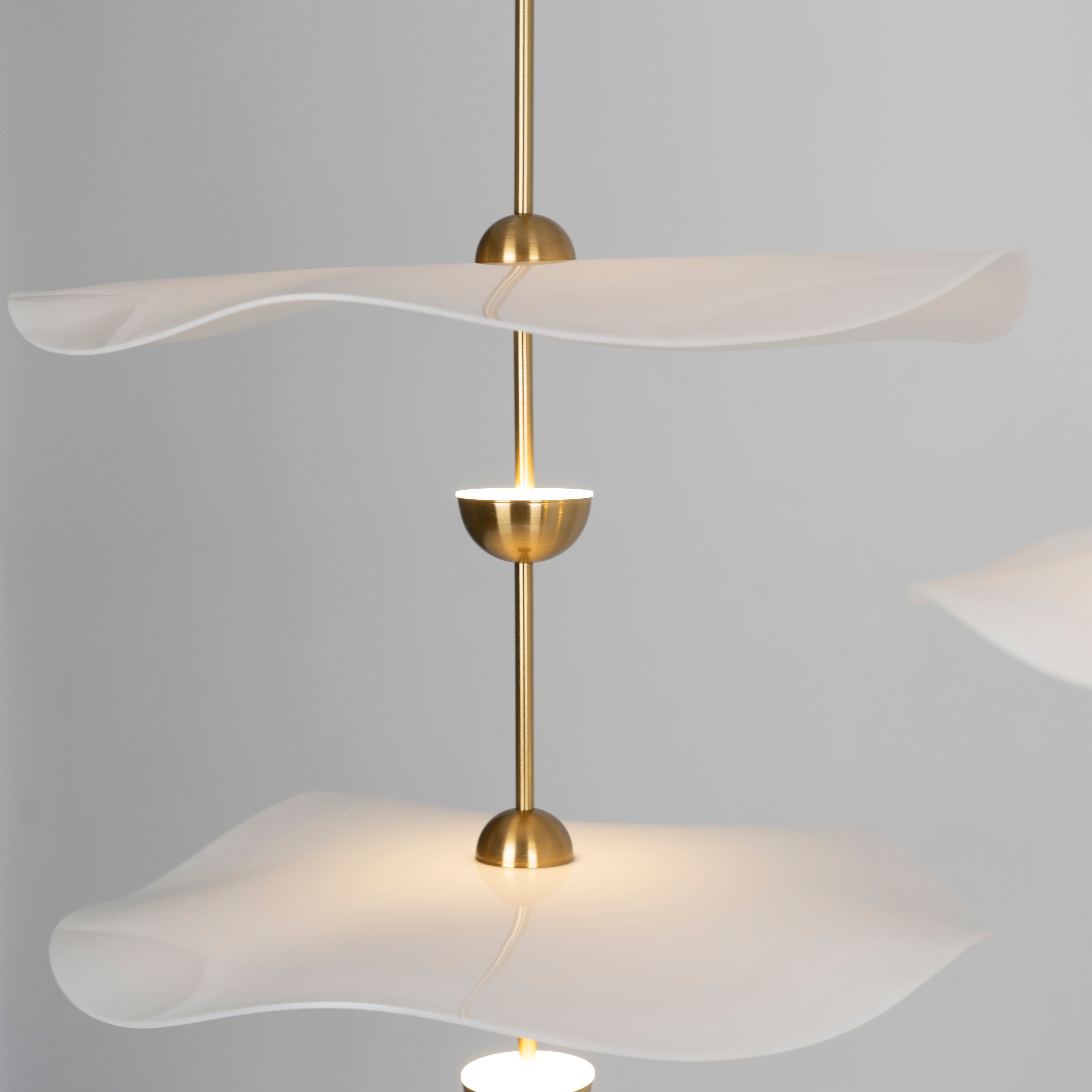 Aurea Double Disc Pendant