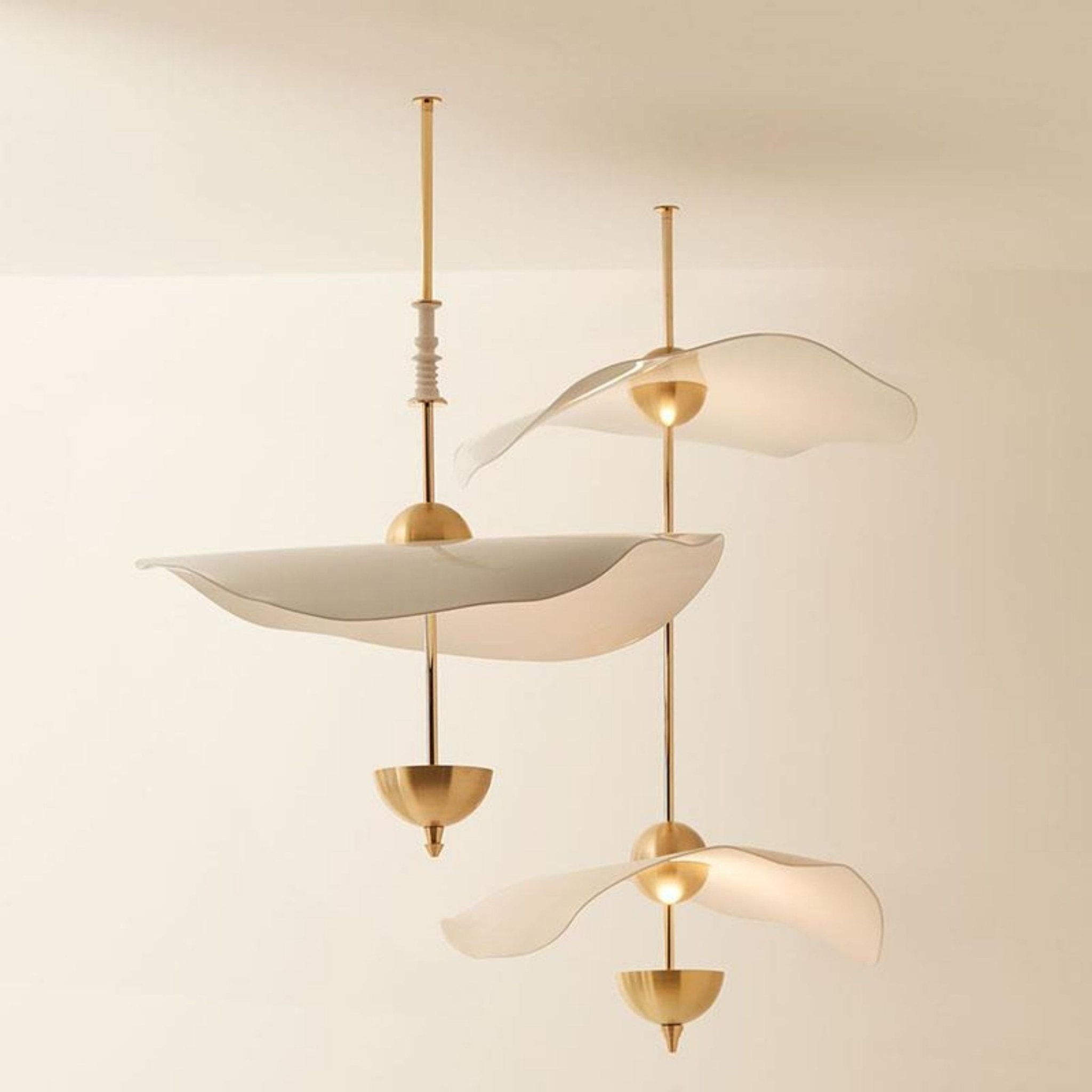 Aurea Double Disc Pendant