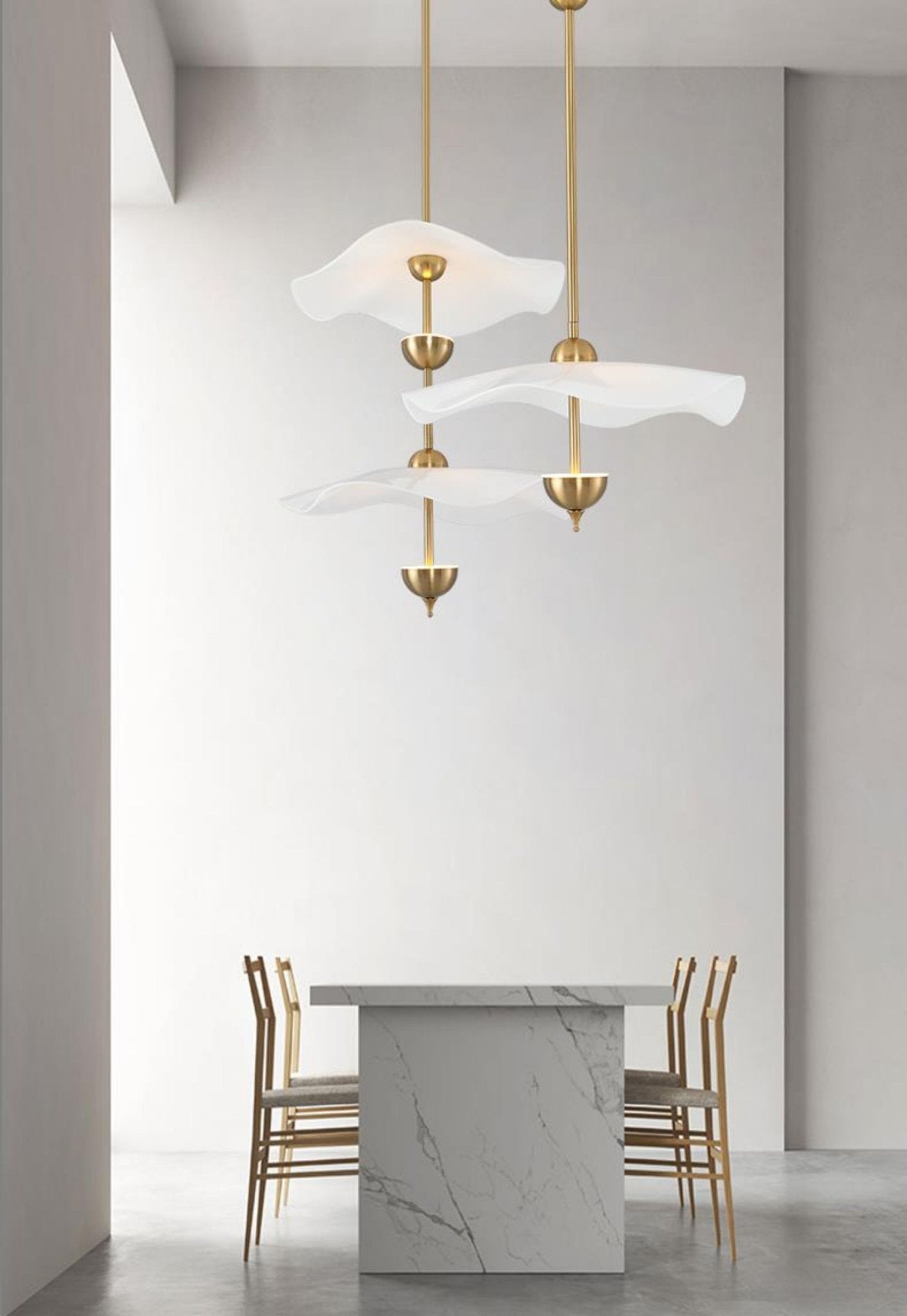 Aurea Double Disc Pendant