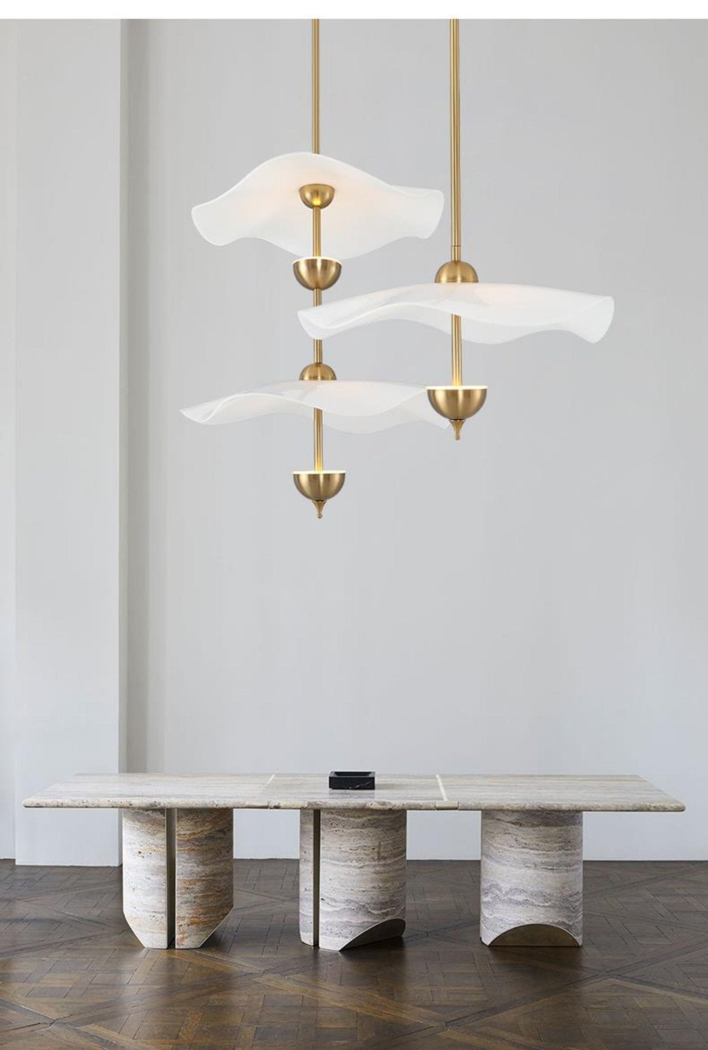 Aurea Double Disc Pendant