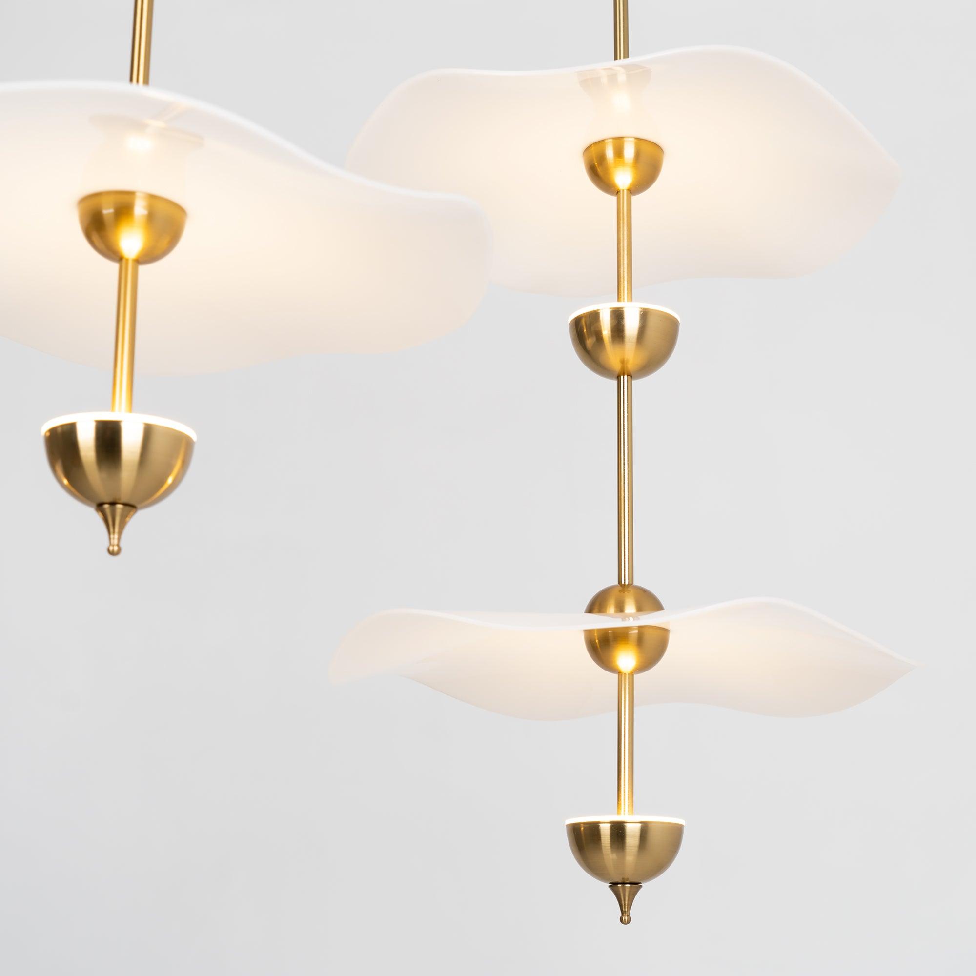 Aurea Double Disc Pendant