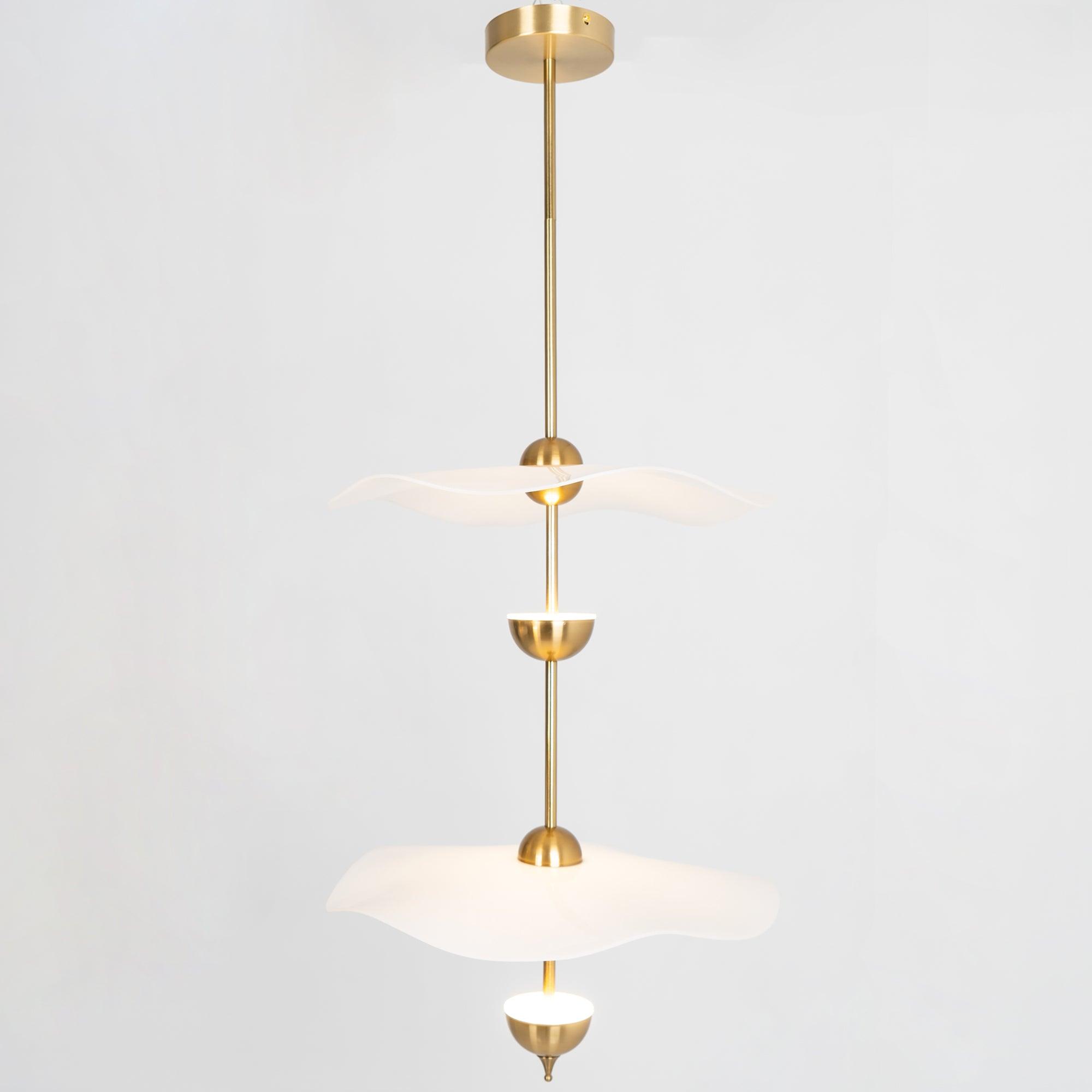 Aurea Double Disc Pendant