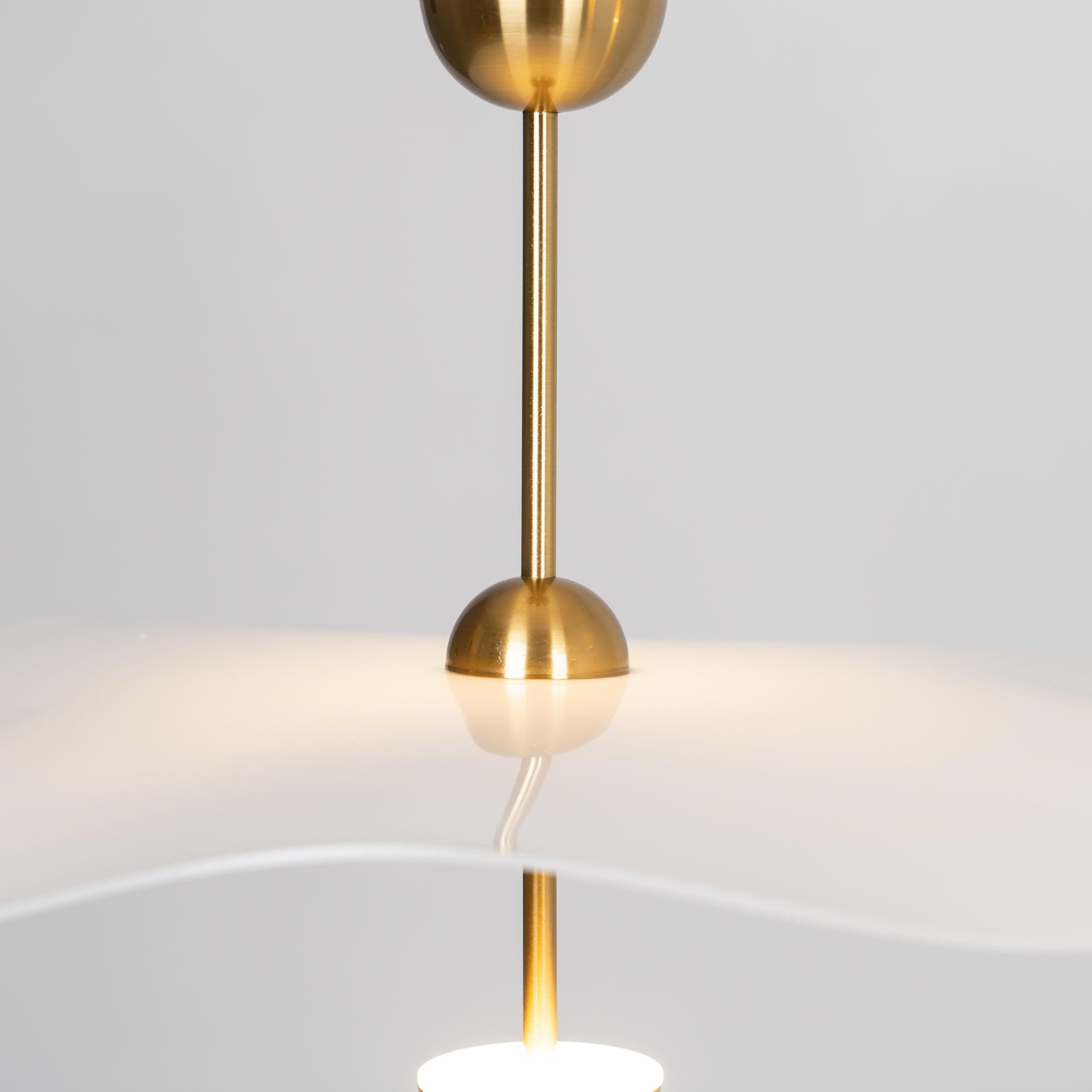 Aurea Double Disc Pendant