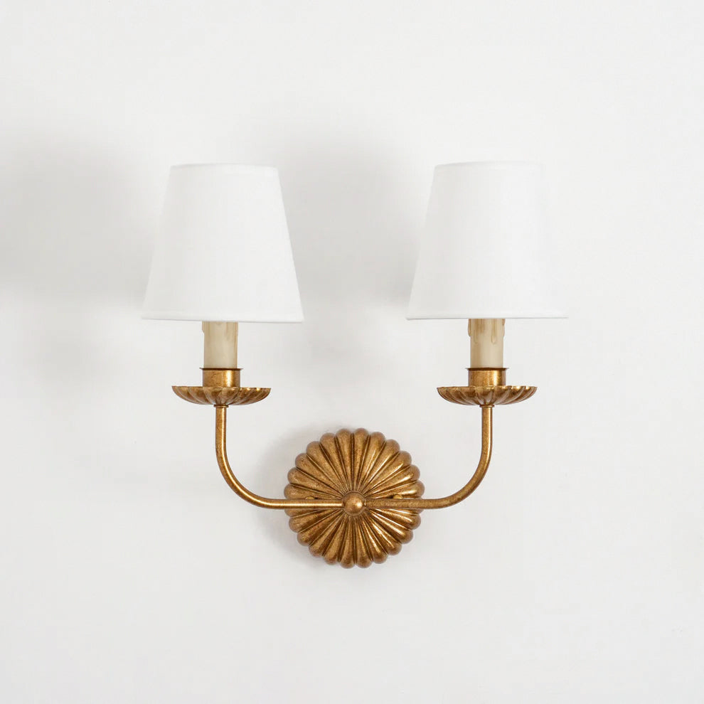 Odessa Gold Candle Sconce