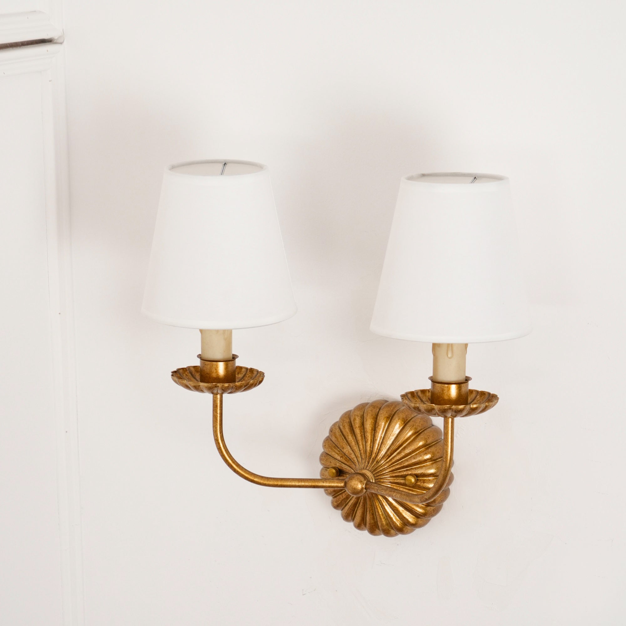 Odessa Gold Candle Sconce