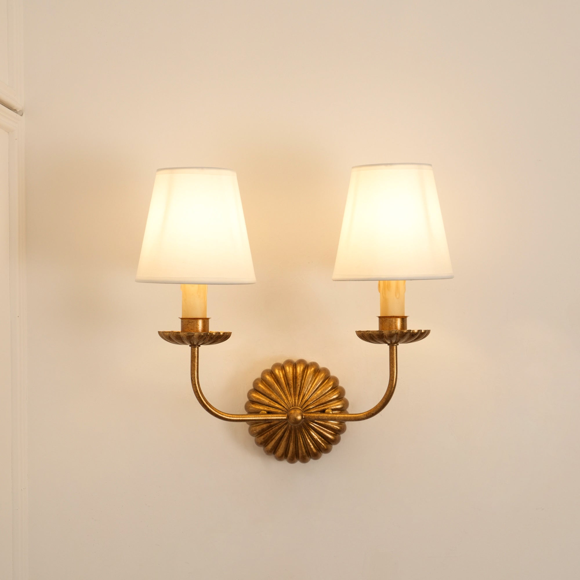 Odessa Gold Candle Sconce