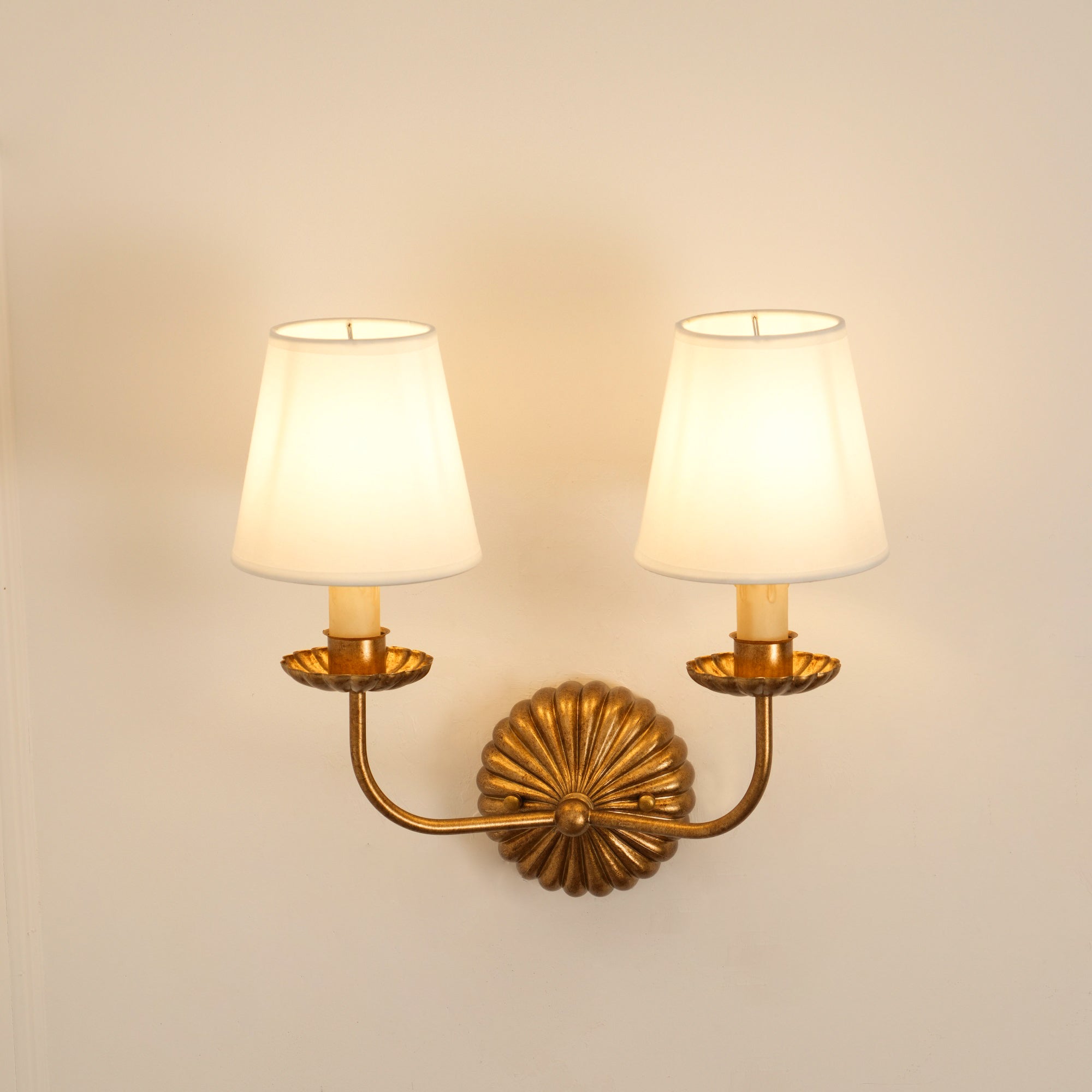 Odessa Gold Candle Sconce