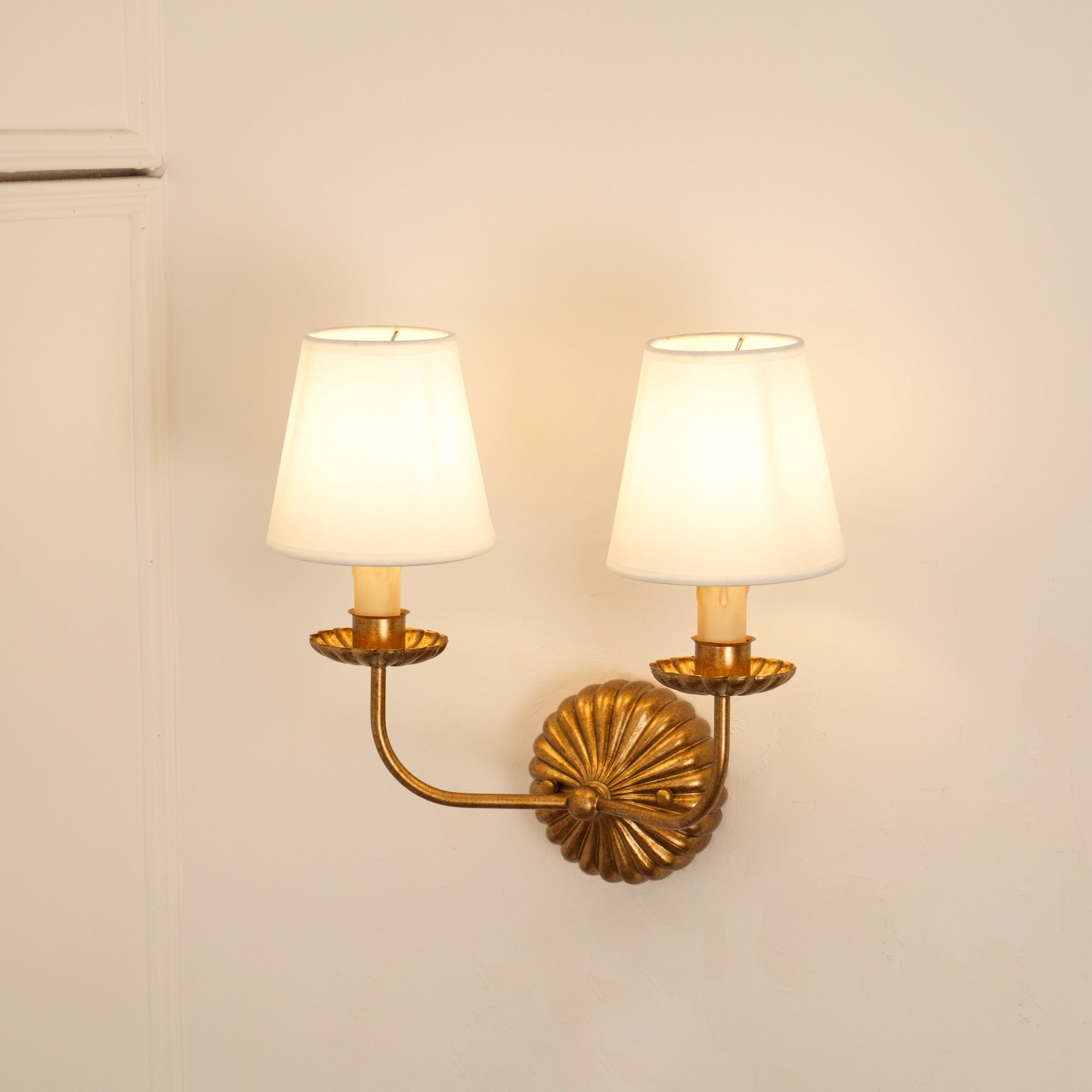 Odessa Gold Candle Sconce