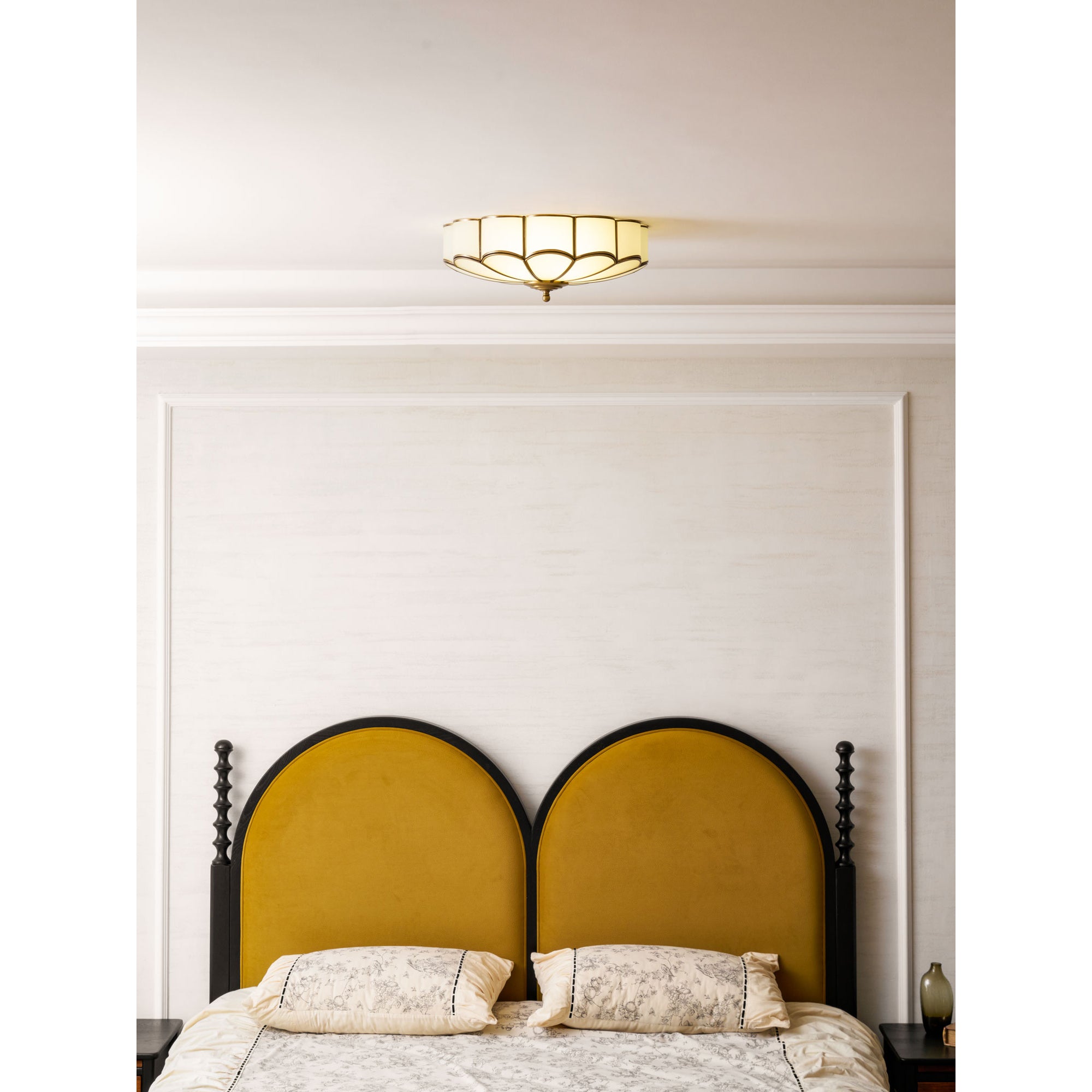 Fleurette Glass Ceiling Light