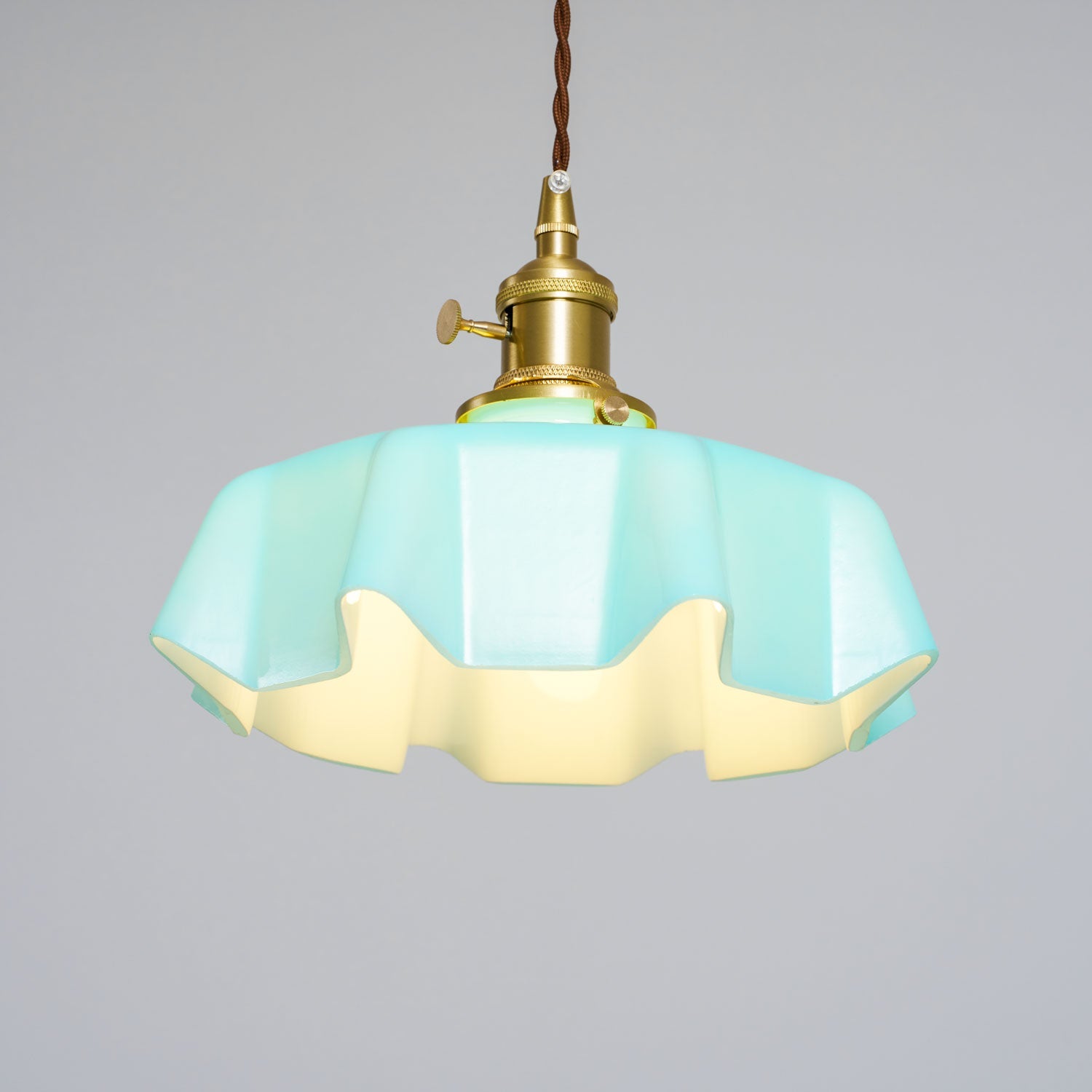 Fleurette Petal Glass Mini Pendant