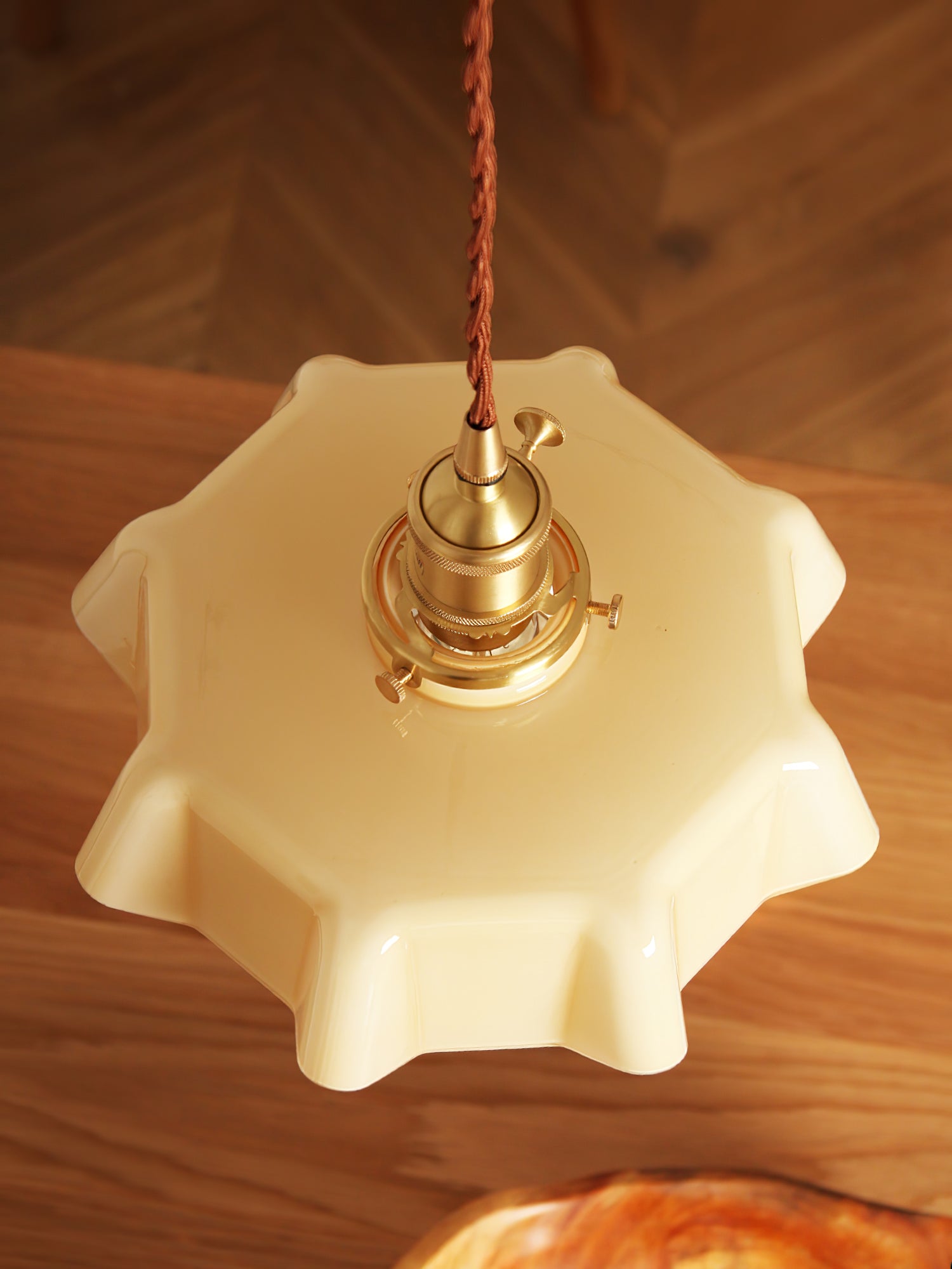 Fleurette Petal Glass Mini Pendant