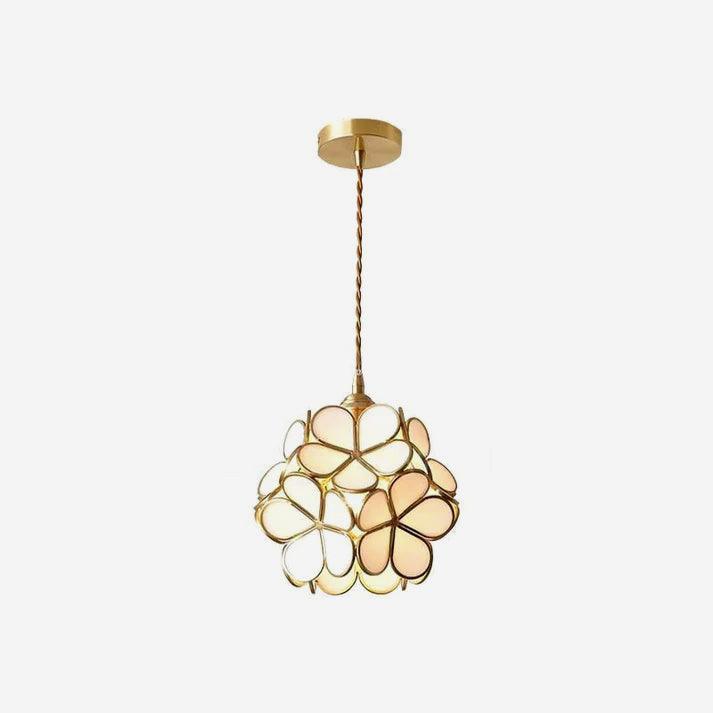 Petal Handblown Glass Pendant