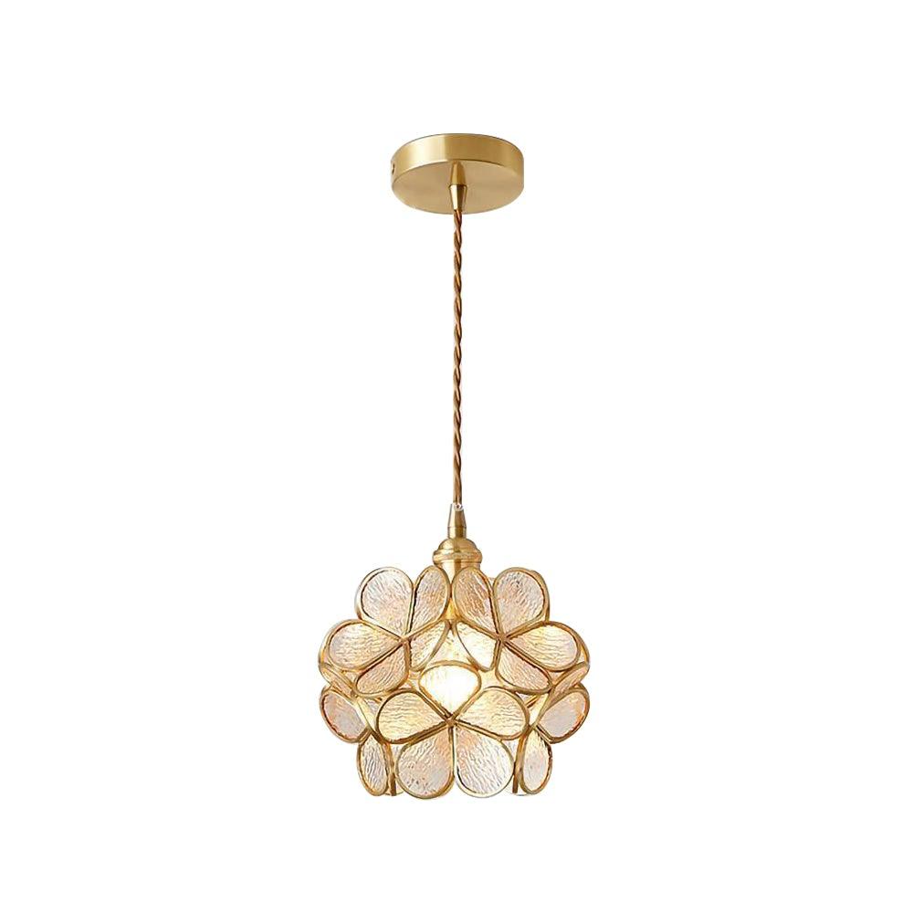 Petal Handblown Glass Pendant