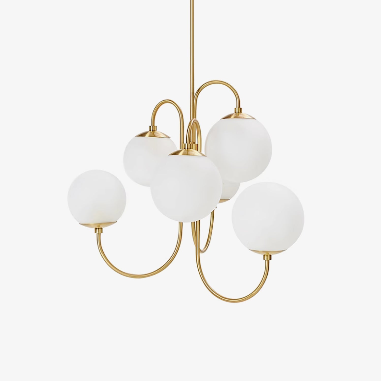 Heron Gooseneck Chandelier