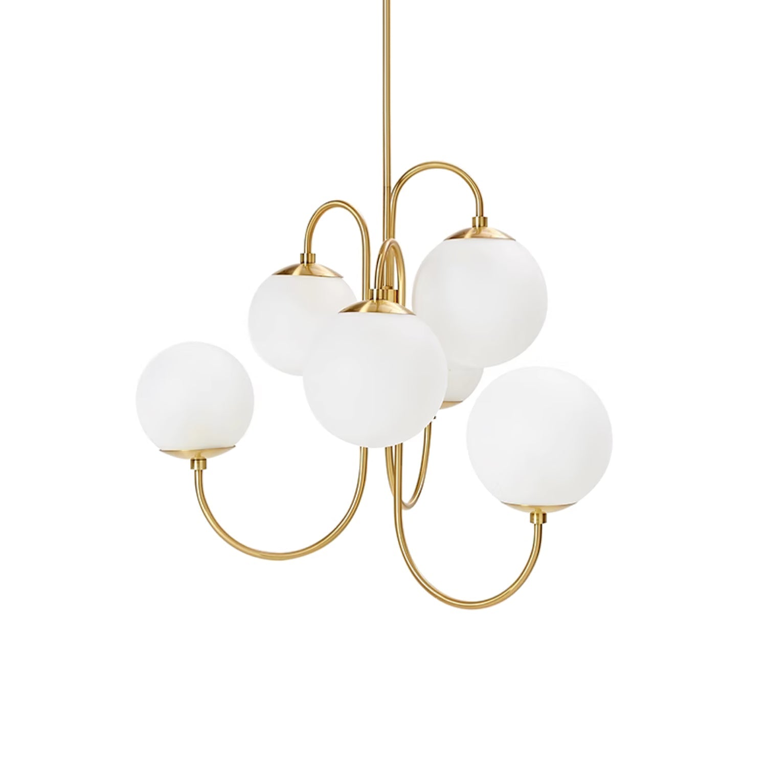 Heron Gooseneck Chandelier