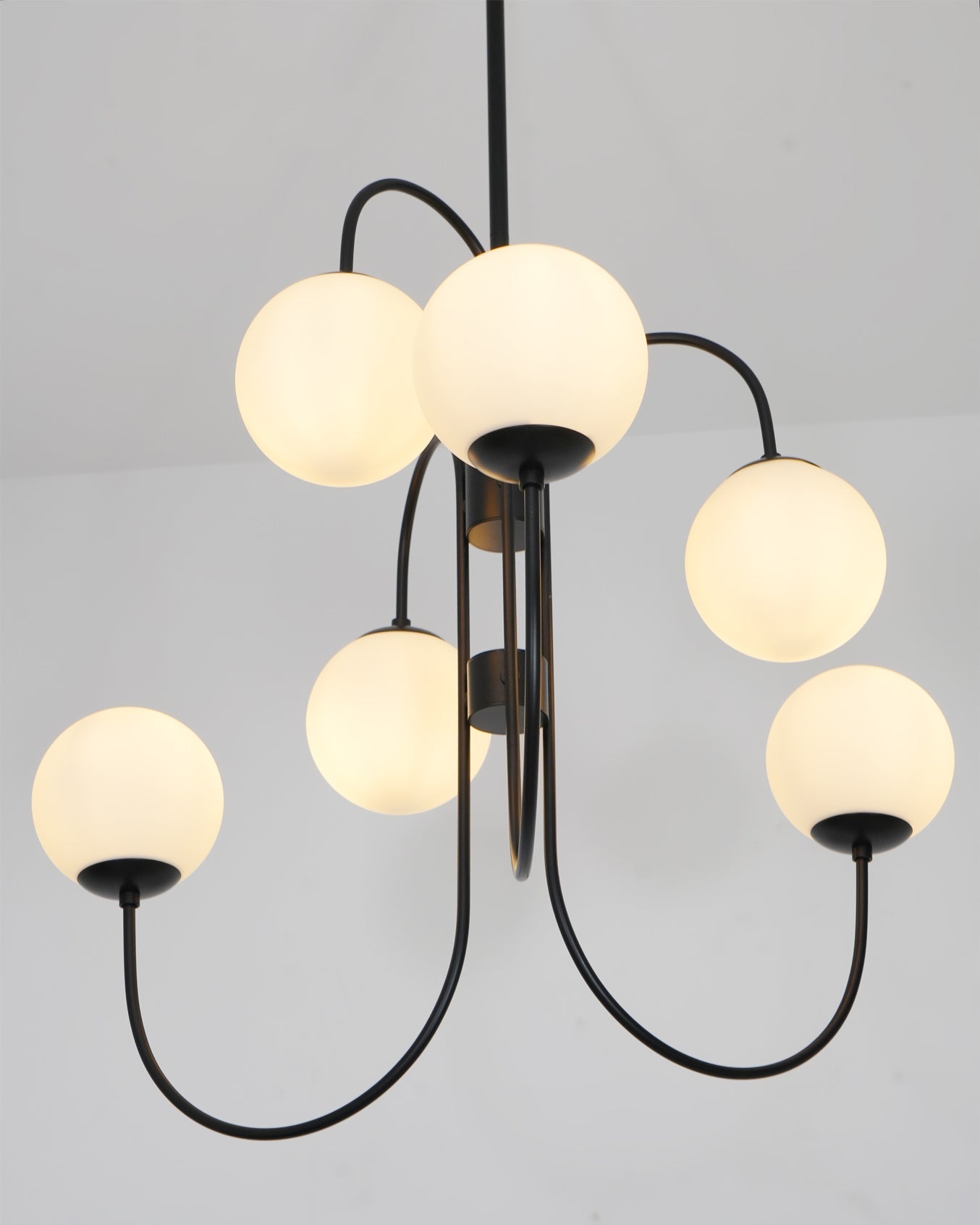 Heron Gooseneck Chandelier