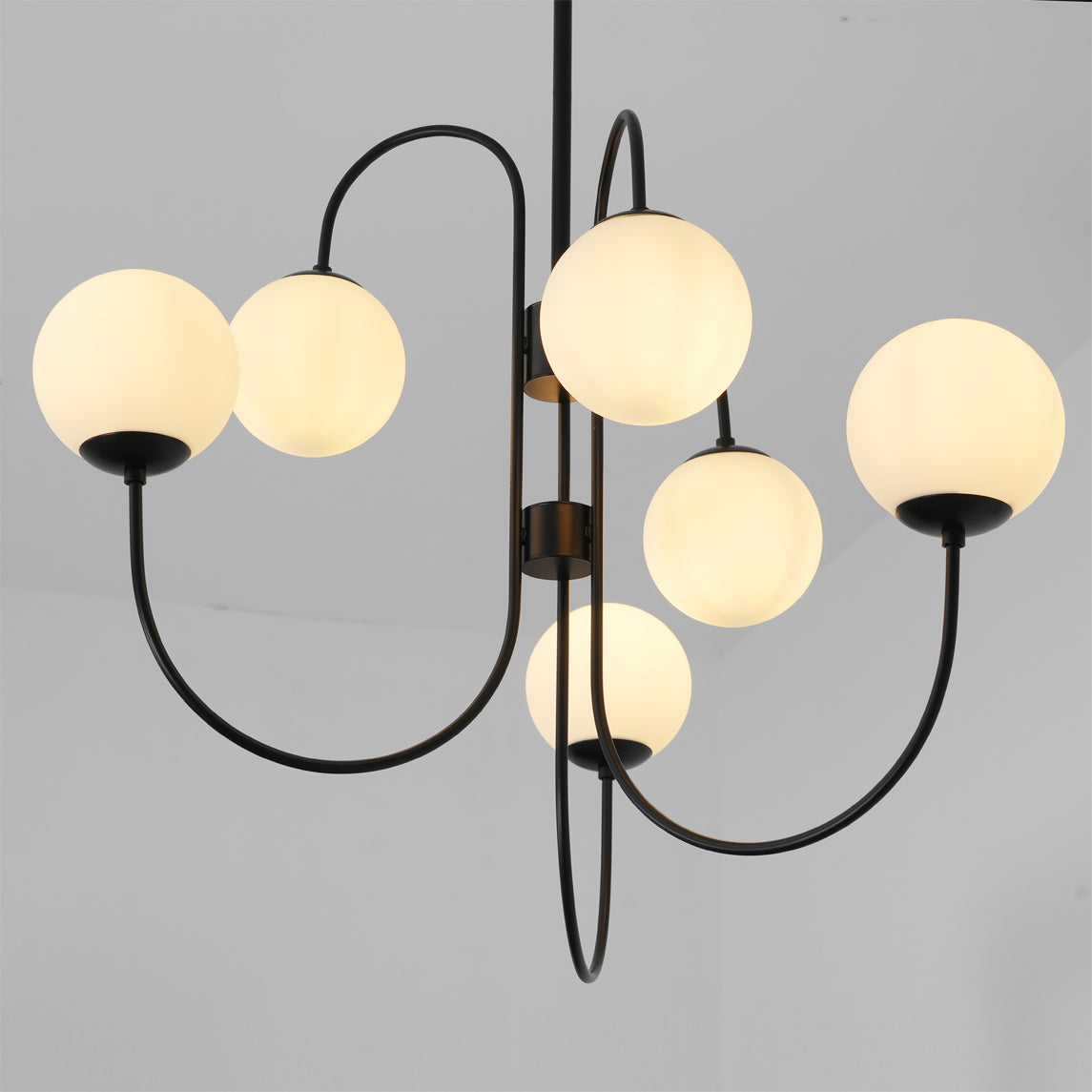 Heron Gooseneck Chandelier