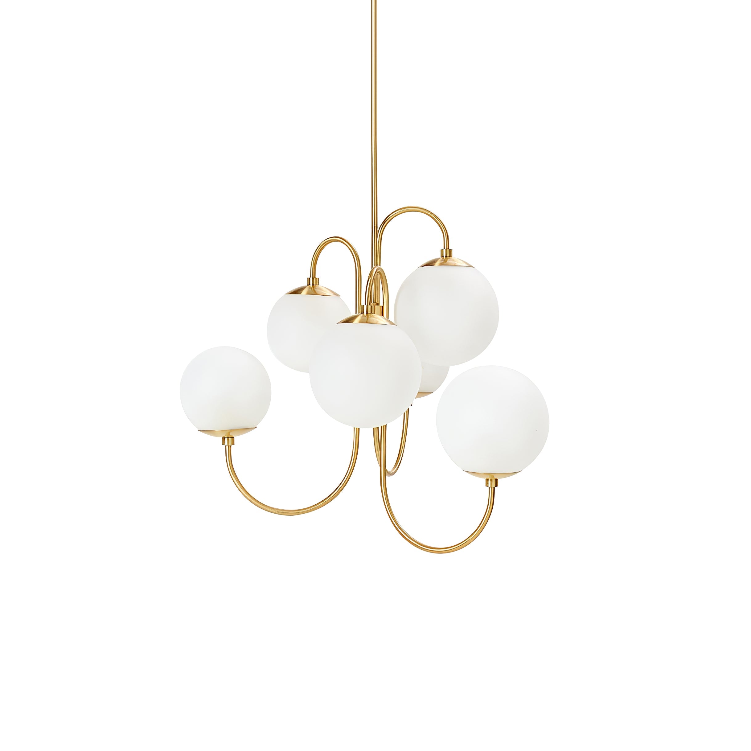 Heron Gooseneck Chandelier