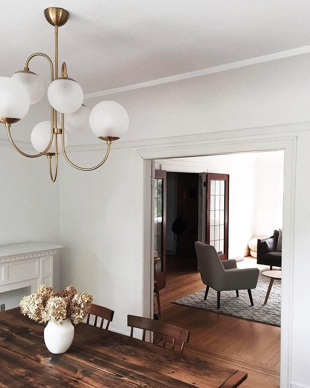 Heron Gooseneck Chandelier