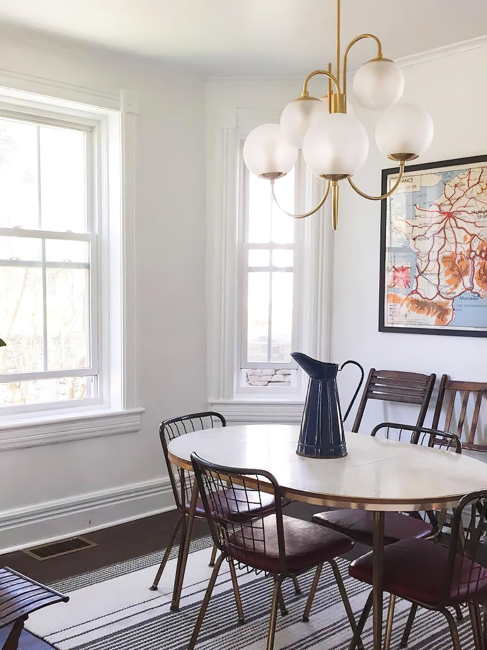 Heron Gooseneck Chandelier