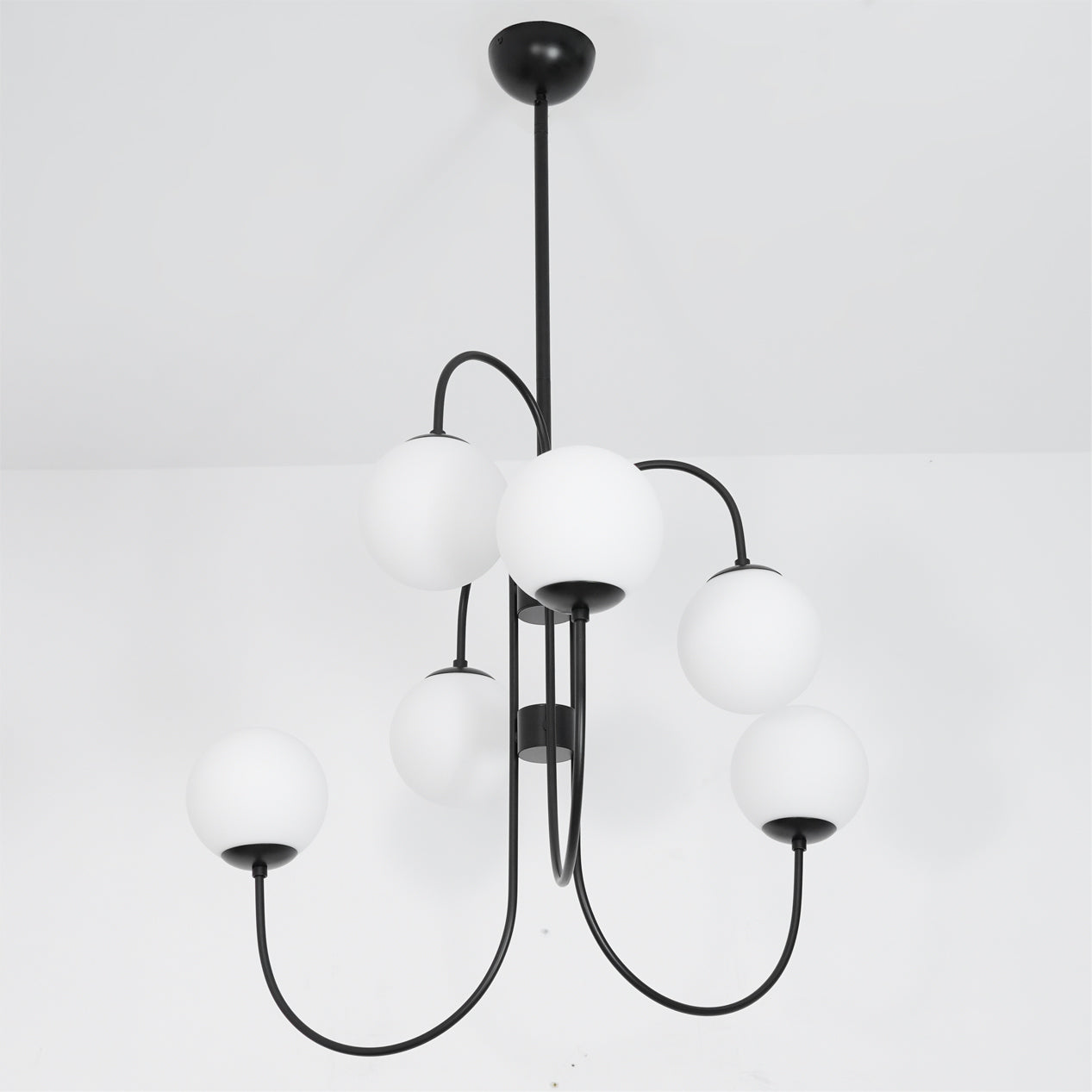 Heron Gooseneck Chandelier