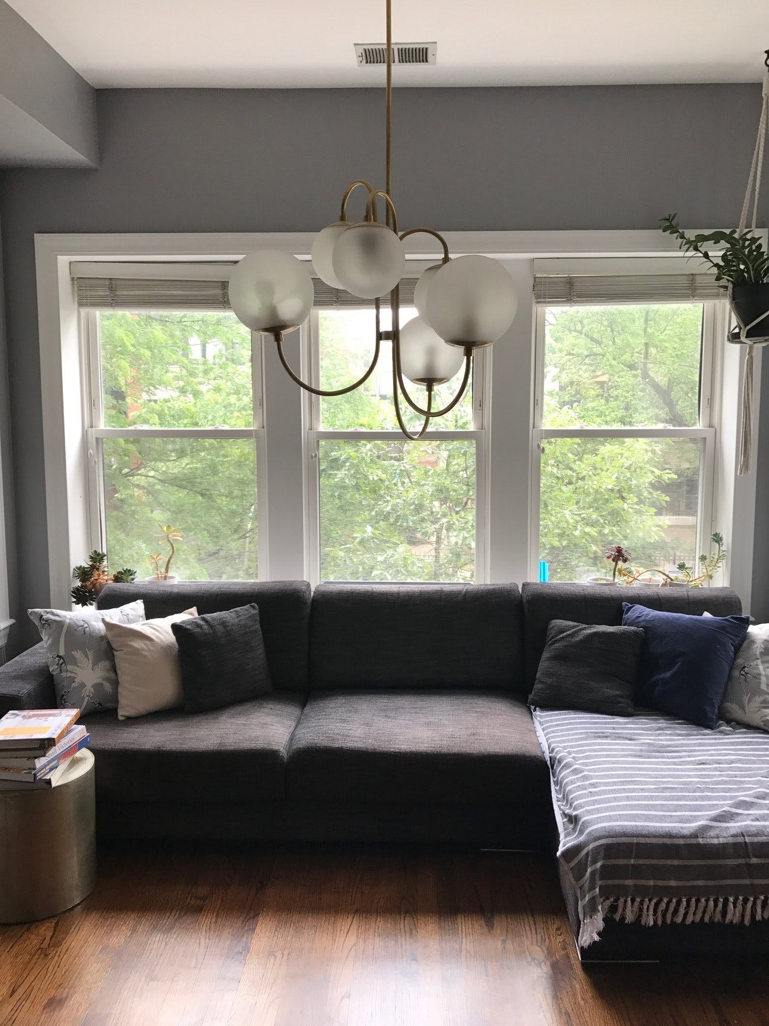 Heron Gooseneck Chandelier