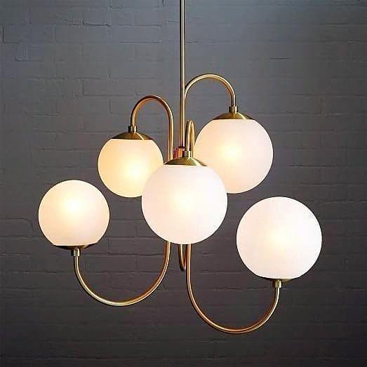 Heron Gooseneck Chandelier