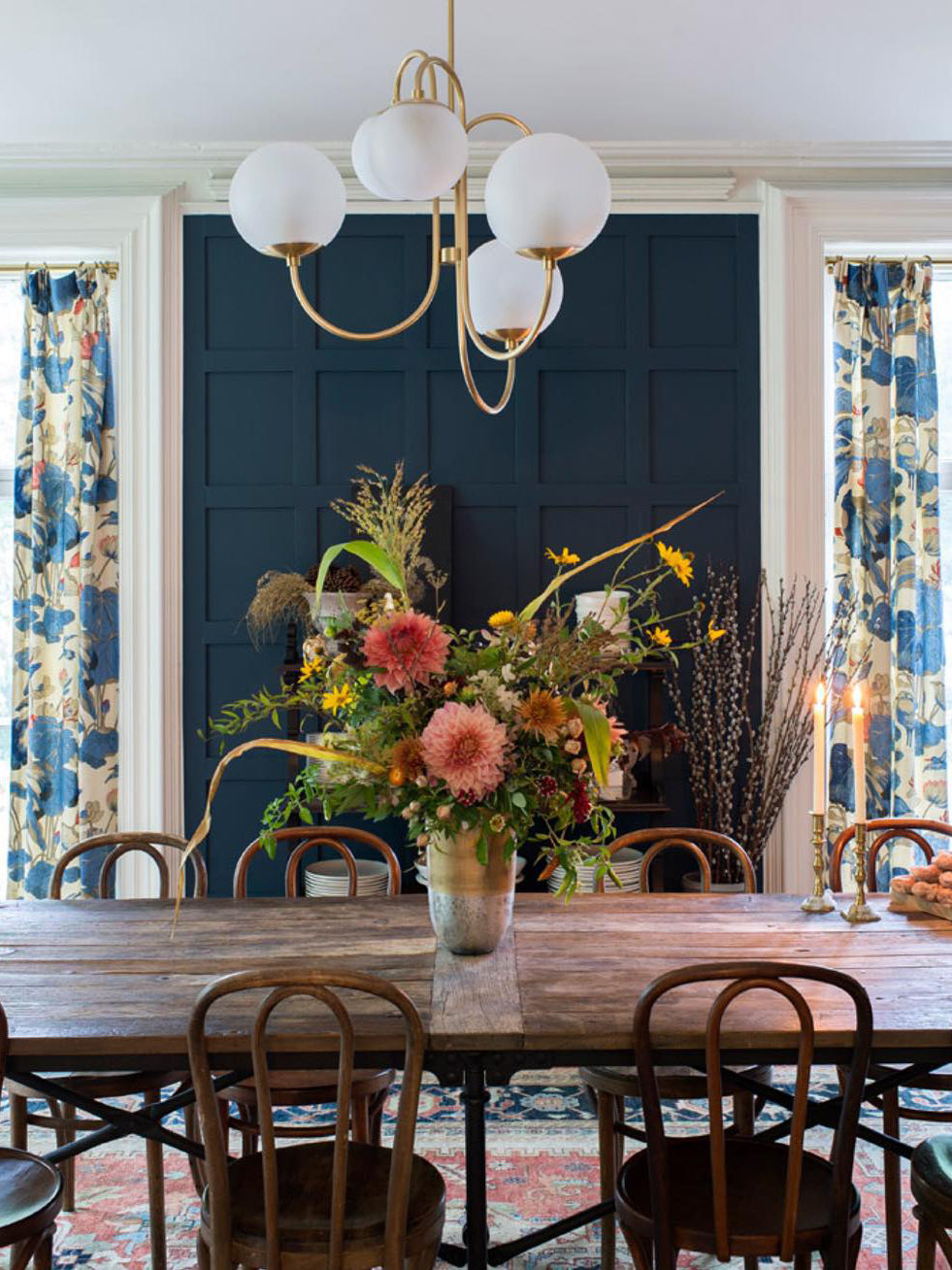 Heron Gooseneck Chandelier