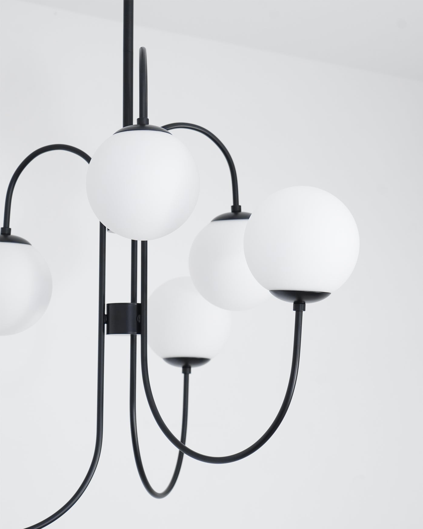 Heron Gooseneck Chandelier