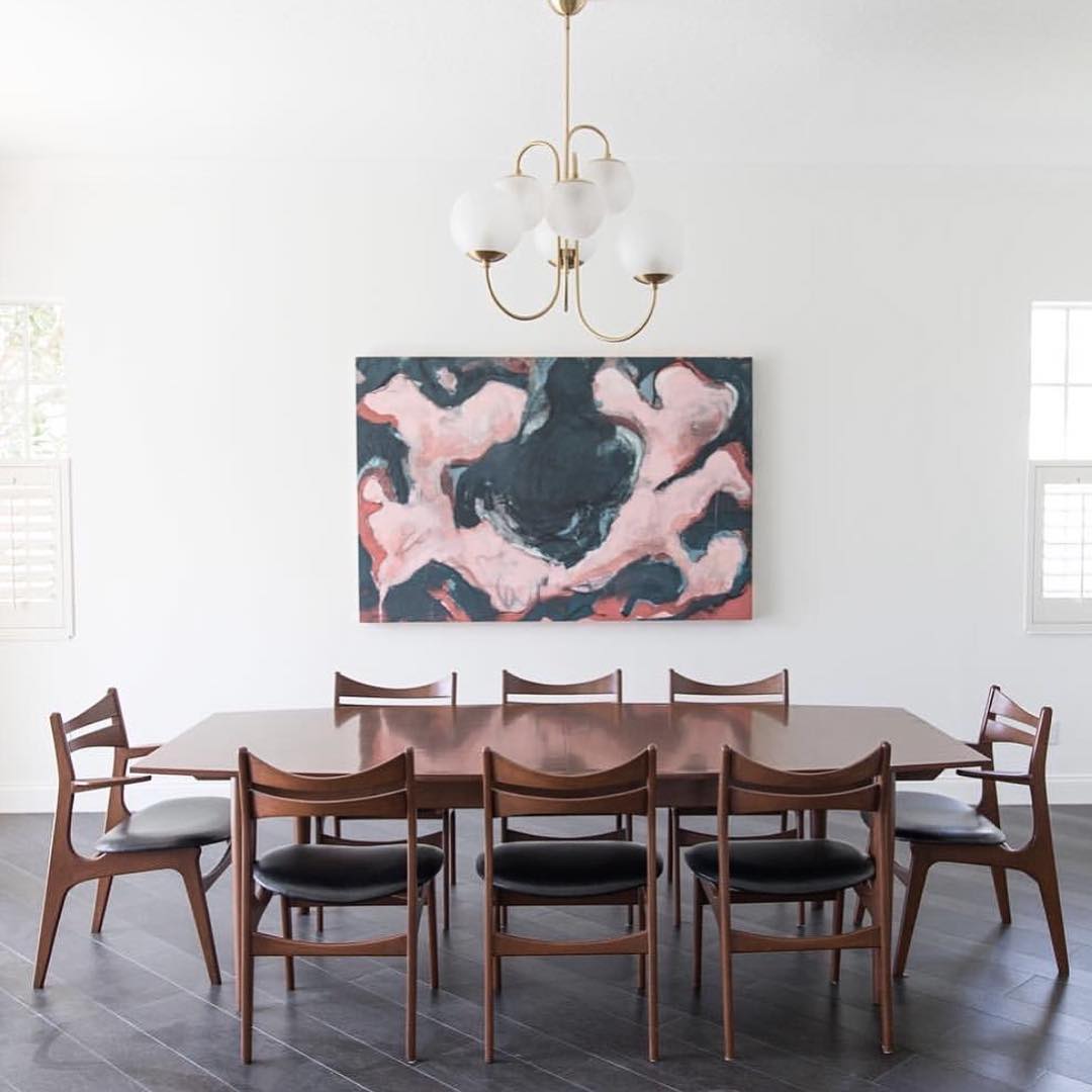 Heron Gooseneck Chandelier