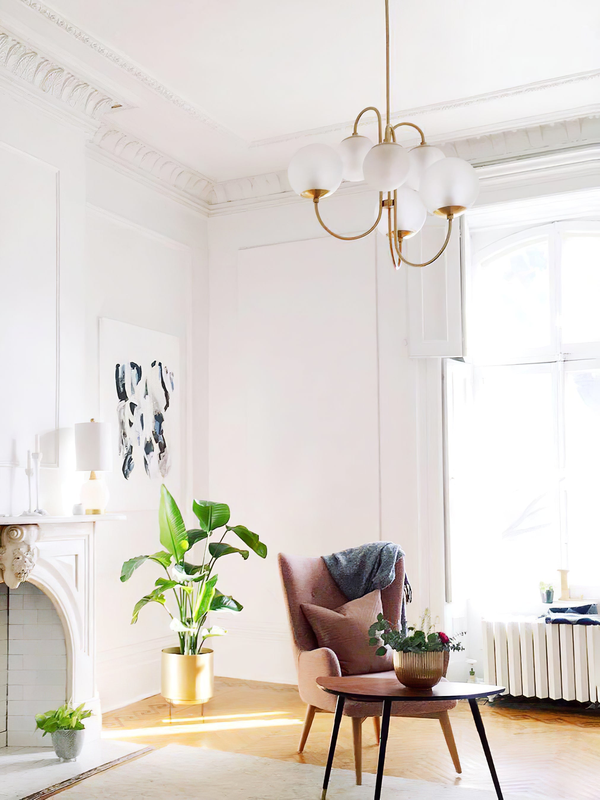 Heron Gooseneck Chandelier