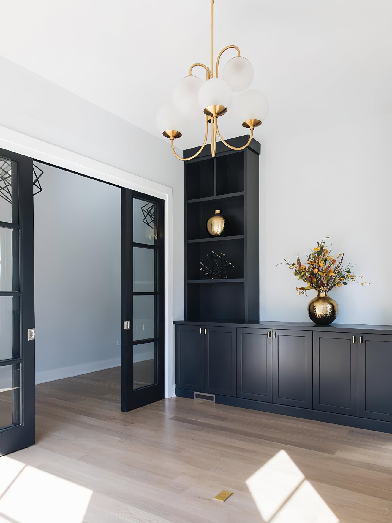 Heron Gooseneck Chandelier