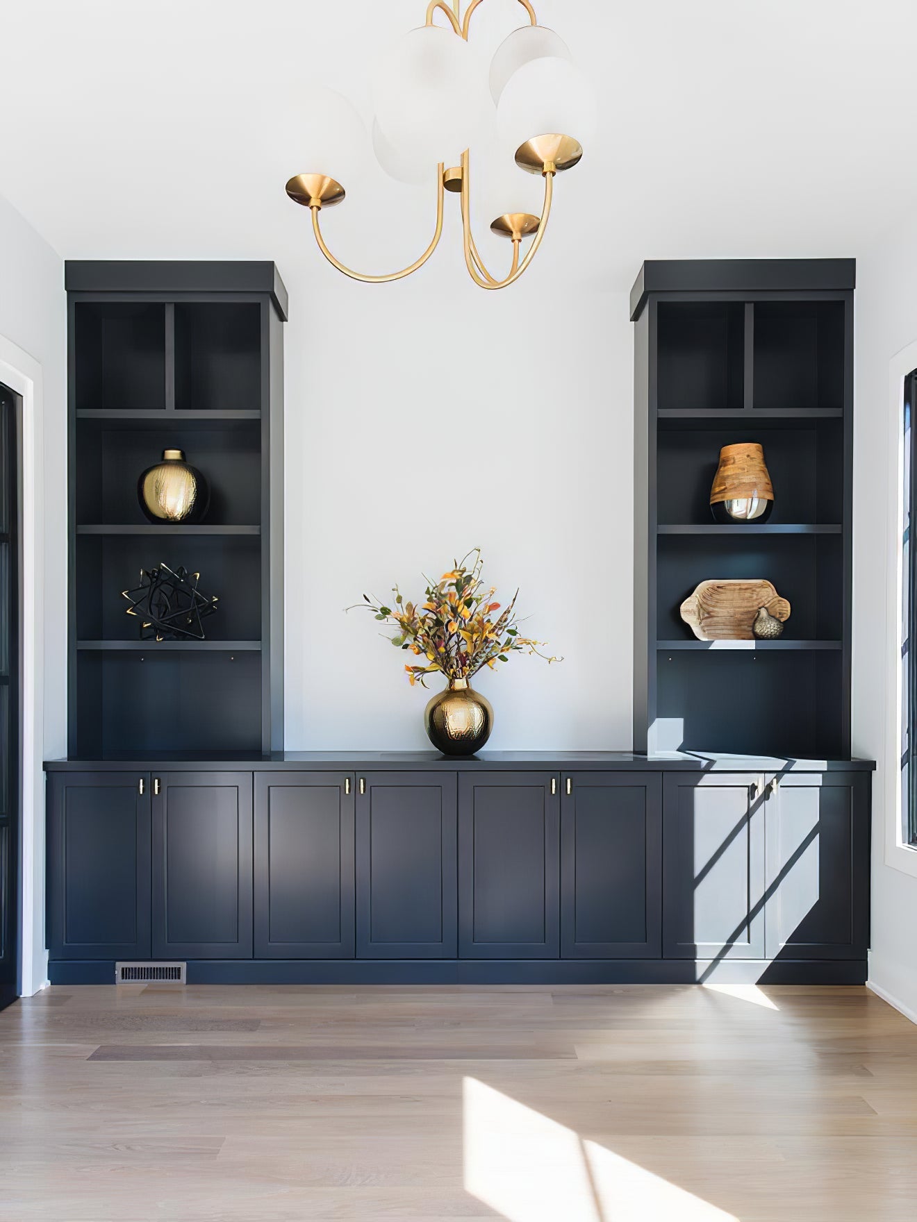 Heron Gooseneck Chandelier